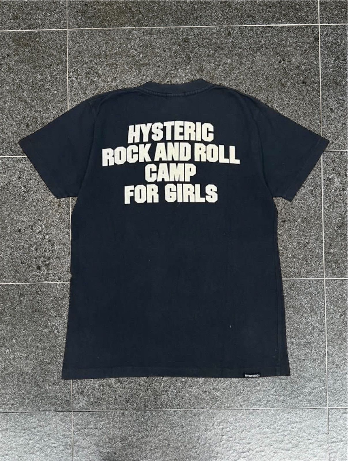 Hysteric Glamour Vintage Hysteric Glamour Rock & Roll Camp For Girls Tee Size US S / EU 44-46 / 1 - 2 Thumbnail