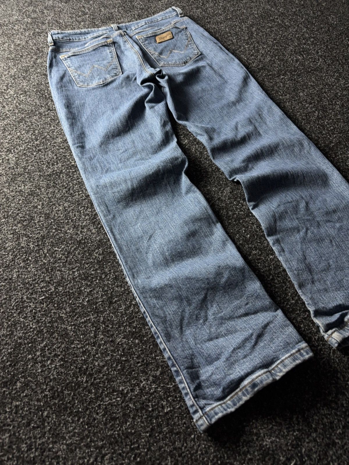 Wrangler Vintage Western Wrangler Straight Leg Jeans Denim Pants Size 31" - 10 Thumbnail