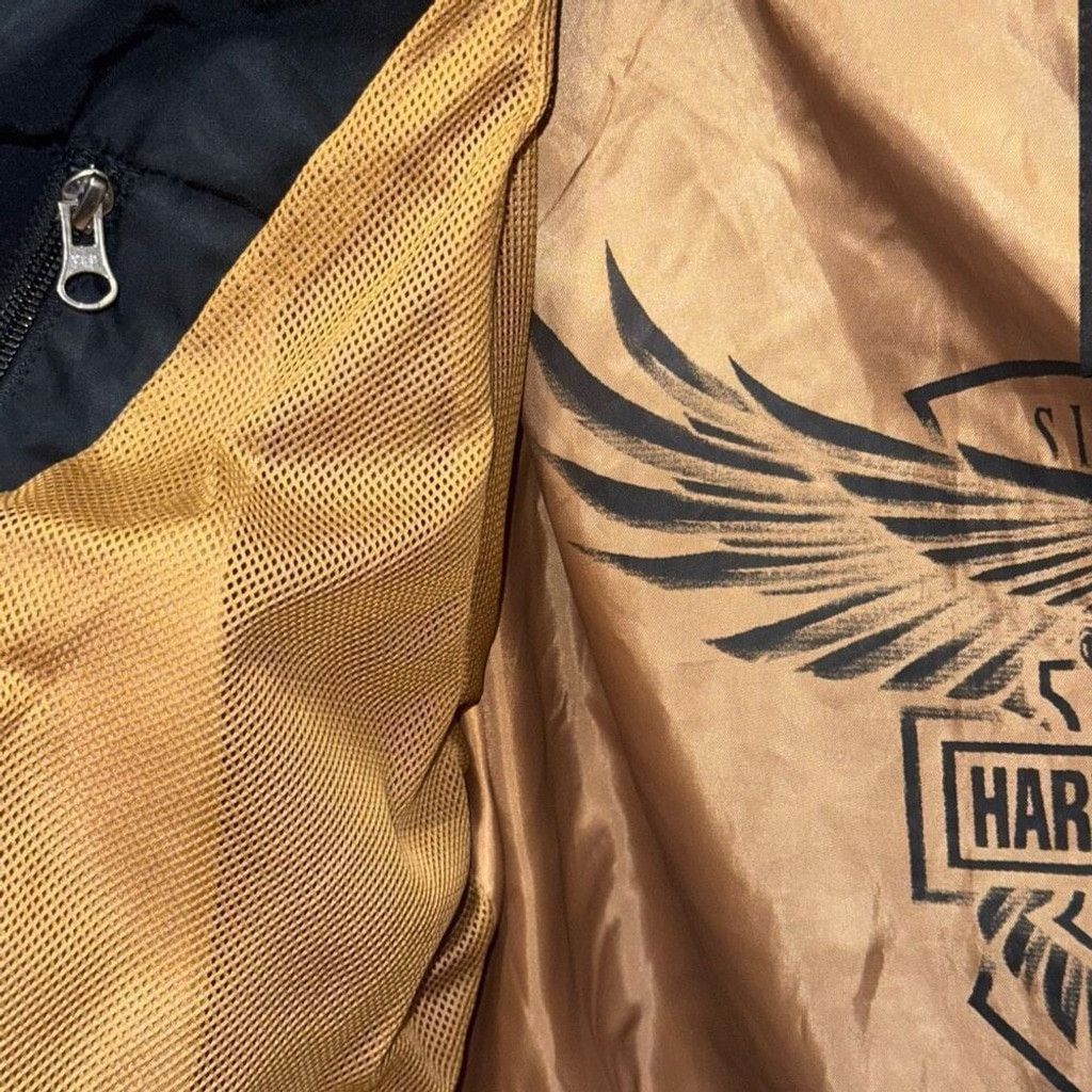 Harley Davidson HARLEY DAVIDSON 115th Anniversary Motorcycle Bomber Jacket S Size L / US 10 / IT 46 - 7 Thumbnail