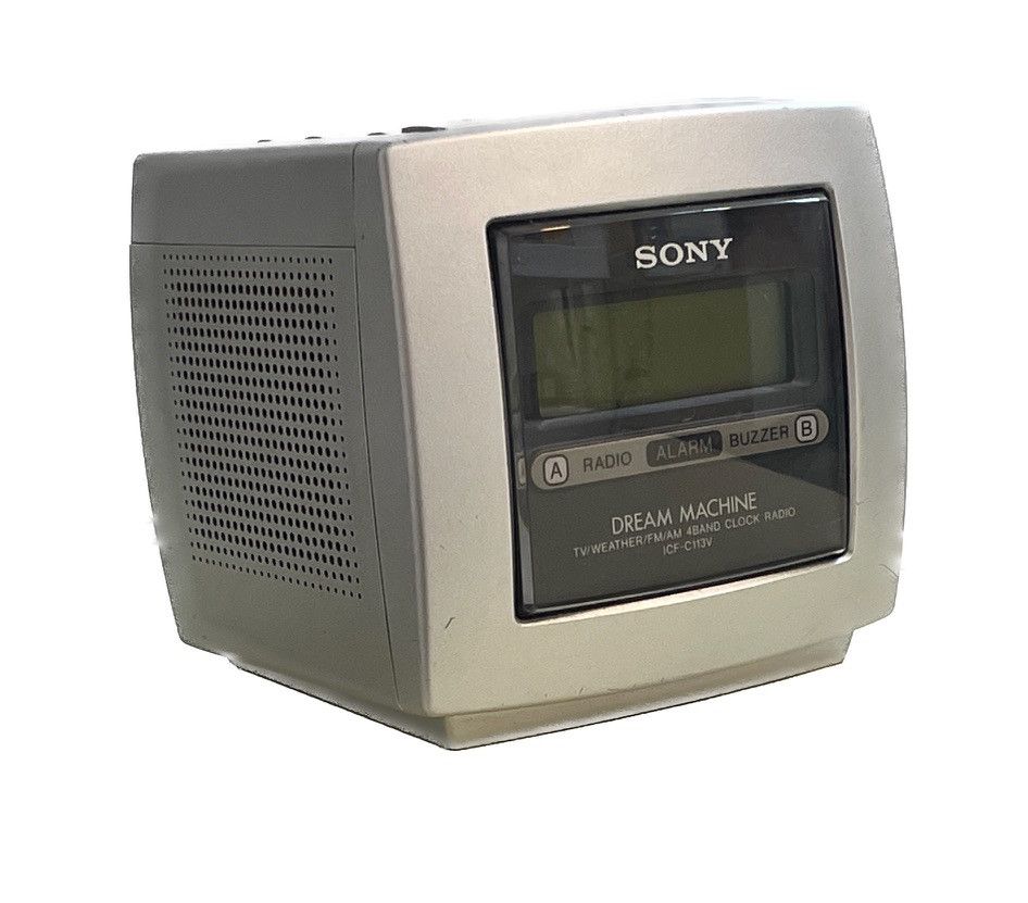 Sony Vintage Sony Dream Machine ICF-C113V Size ONE SIZE - 2 Thumbnail