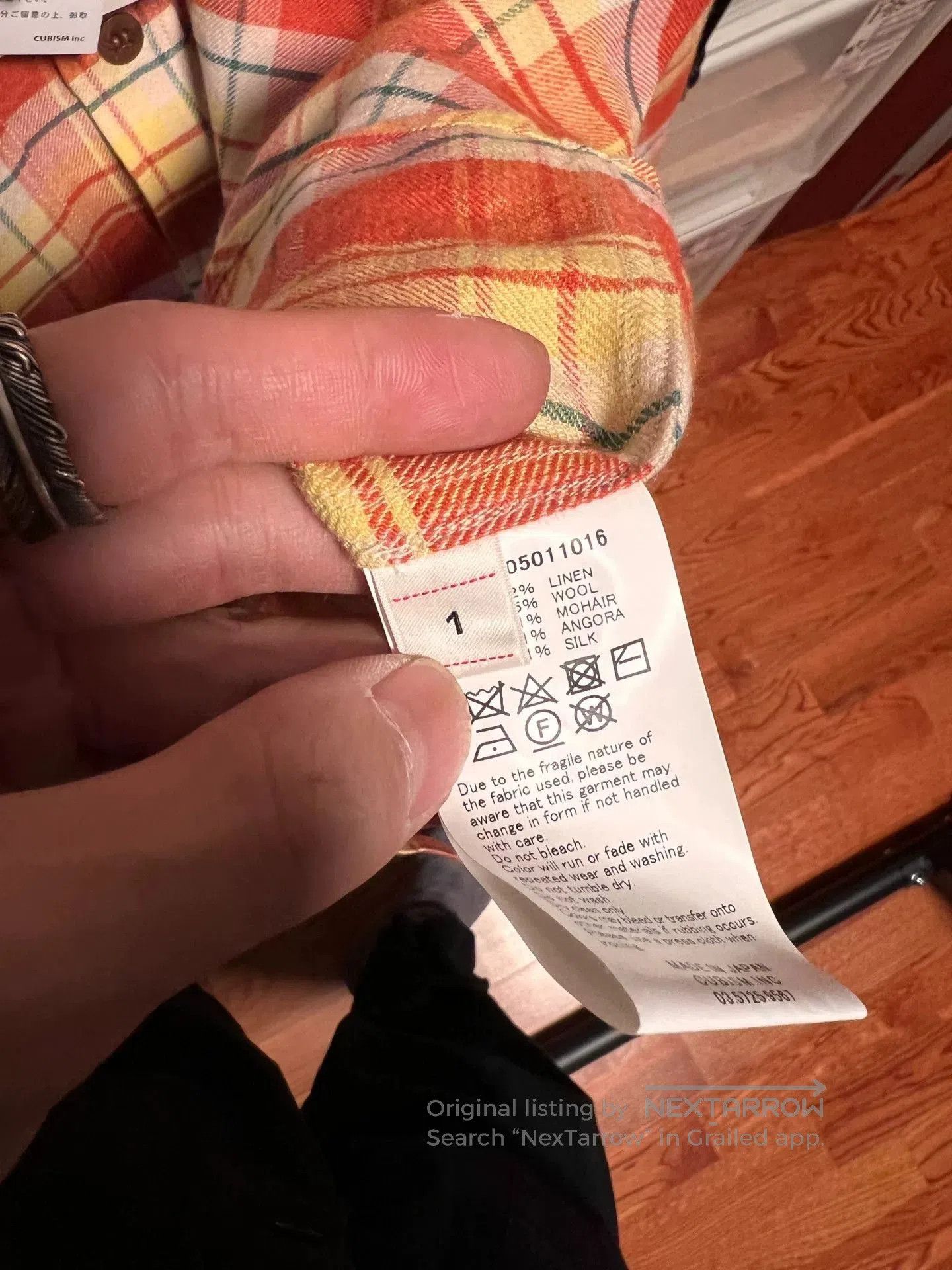 Visvim Visvim Red/Yellow Plaid Shirt. Size US S / EU 44-46 / 1 - 8 Thumbnail