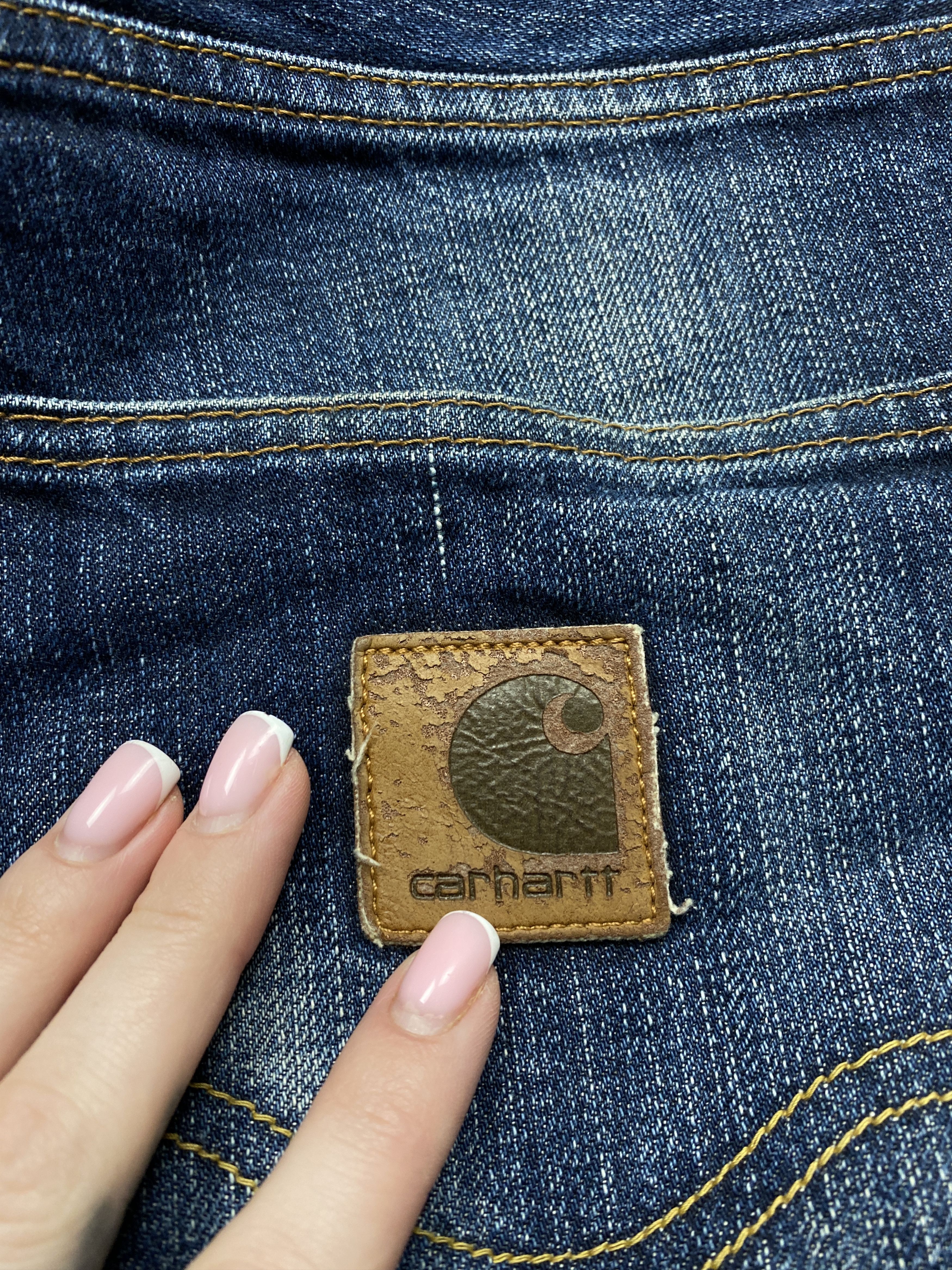 Carhartt × Vintage Carhartt Vintage Mens Bronco Denim Pants Jeans Size US 36 / EU 52 - 3 Thumbnail
