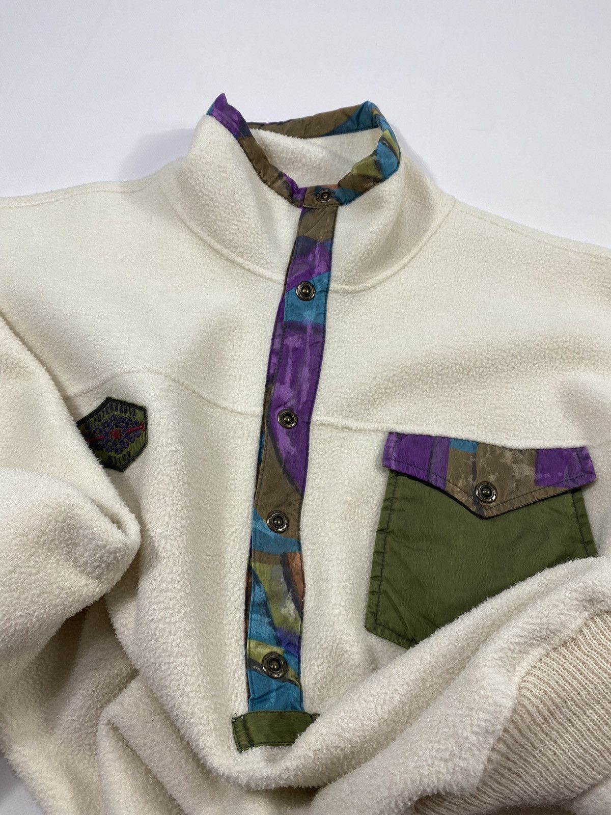Vintage 🔥LASTDROP🔥 Vintage 90s Polarlite Fleece Synchilla Sweatshirt Size US XL / EU 56 / 4 - 10 Thumbnail