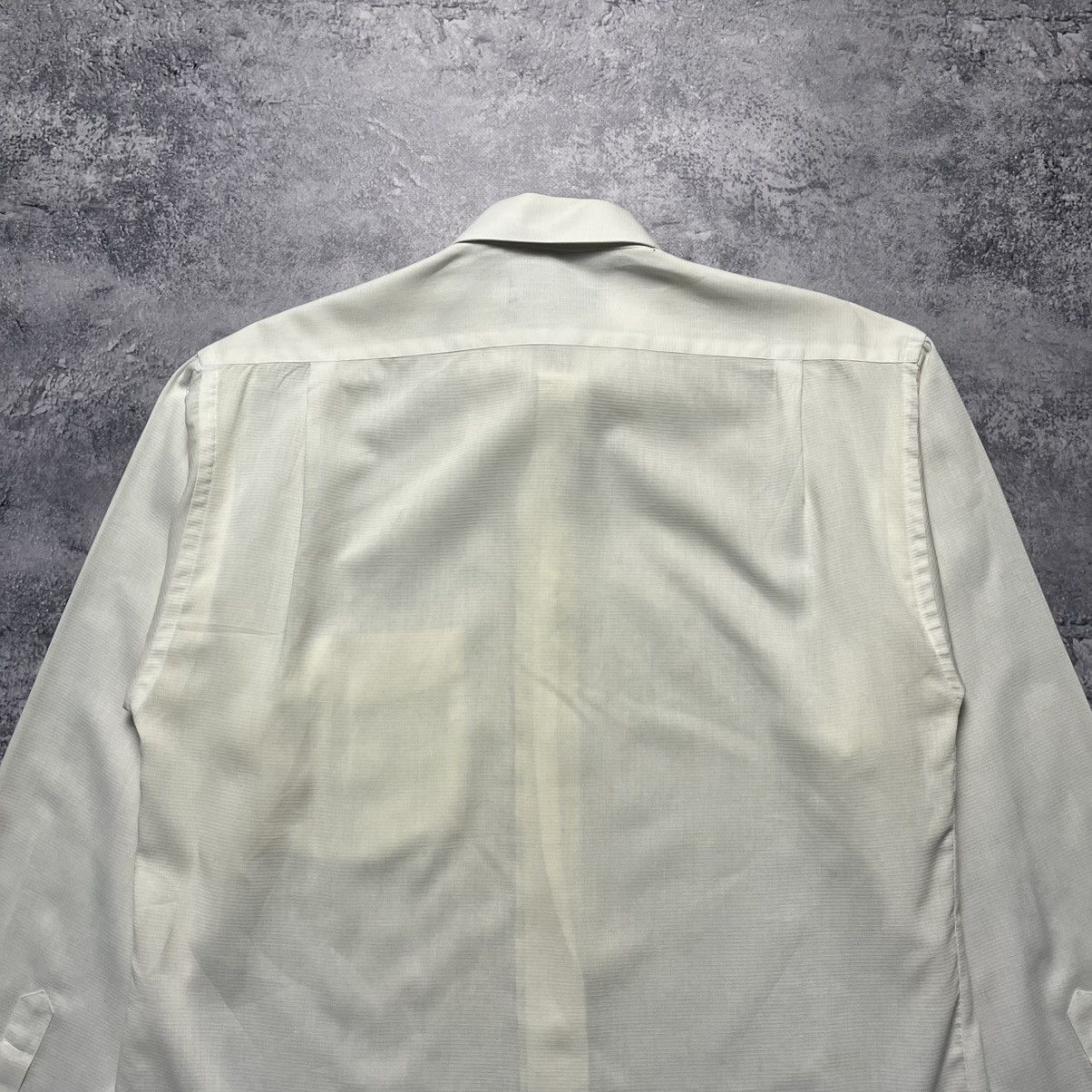 Christian Dior Monsieur Vintage Christian Dior Monsieur White Shirt Button Up Luxury Size US L / EU 52-54 / 3 - 13 Thumbnail