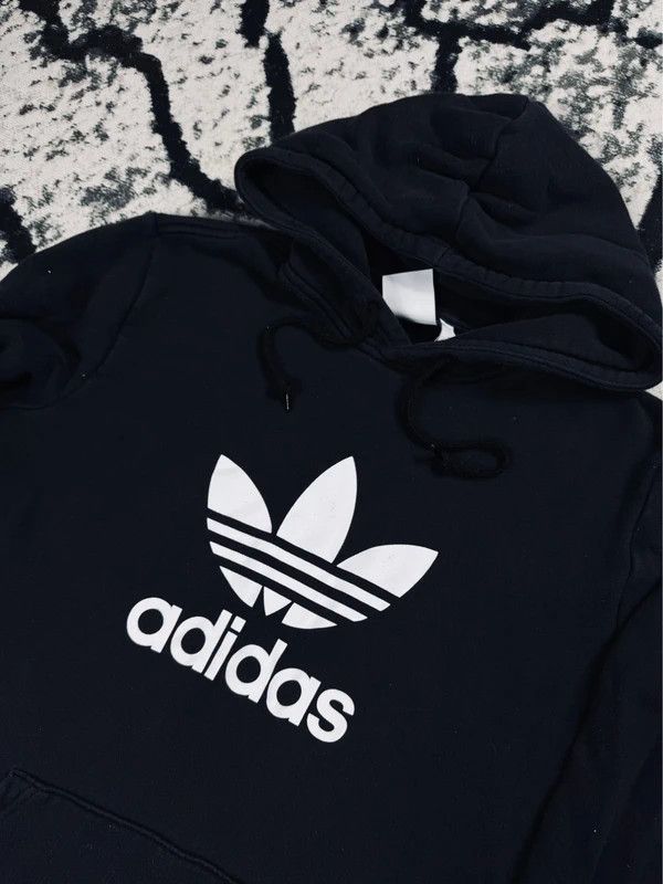 Adidas Adidas logo hoodie black S Size US S / EU 44-46 / 1 - 3 Thumbnail