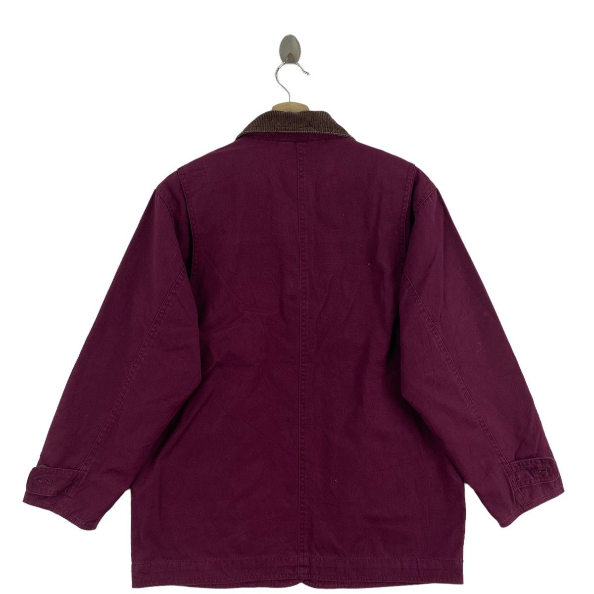 Lands' End LAND'S END Button Up Red Detroit Jacket Size US S / EU 44-46 / 1 - 2 Thumbnail