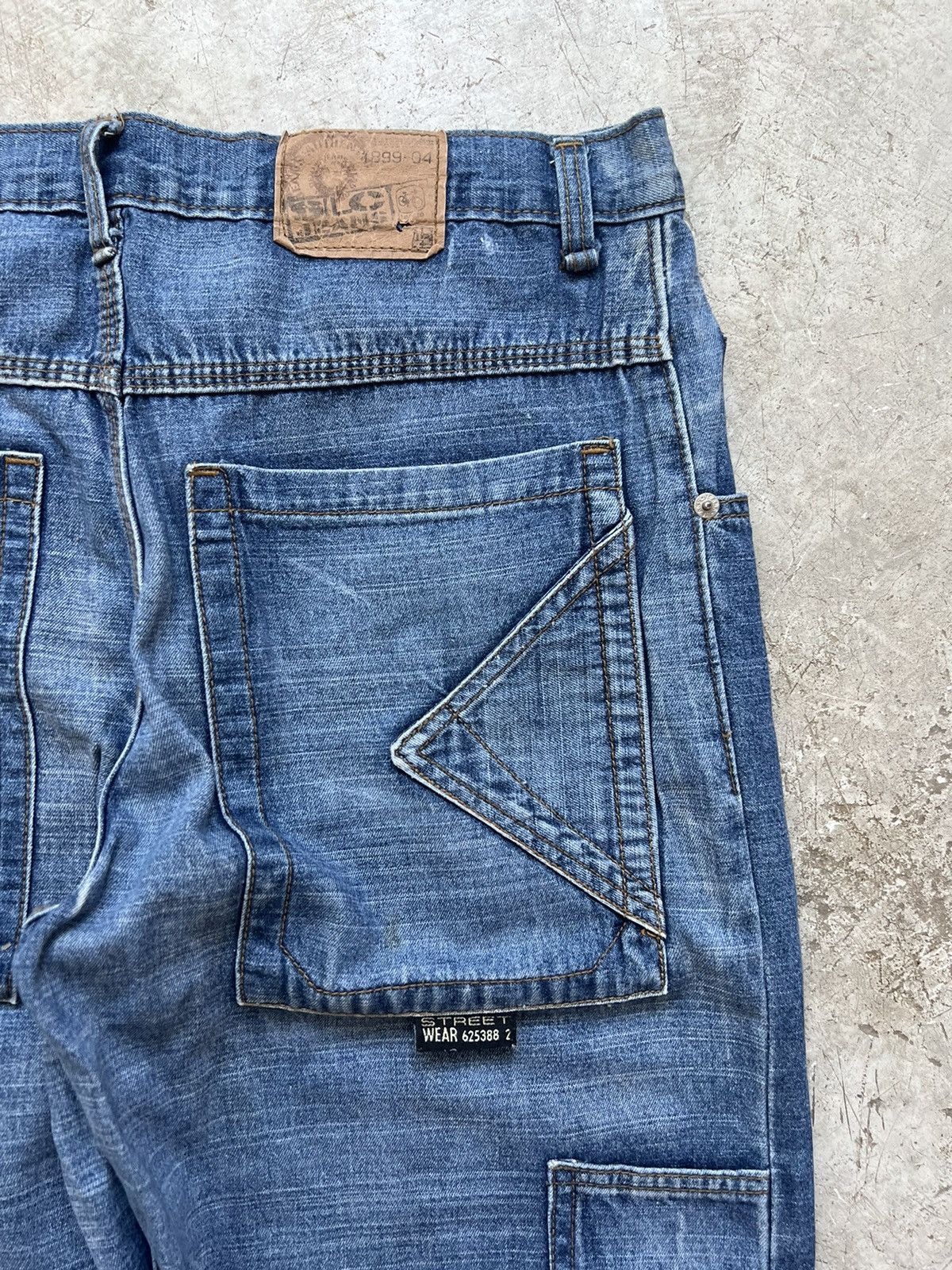 Vintage Vintage SLC Japanese Brand Baggy Distressed Pants Size US 31 - 10 Thumbnail