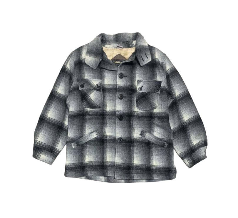 Japanese Brand Vintage 90s Casual Wear Wool Flannel Shirt Jacket Size US M / EU 48-50 / 2 - 1 Thumbnail
