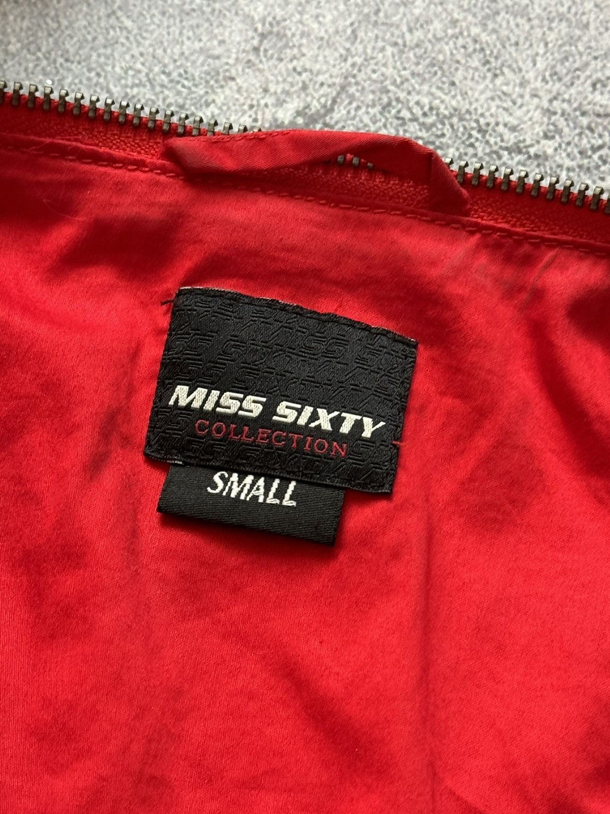 Japanese Brand × Miss Sixty Miss sixty S road motorcycle zip red jacket Avantgarde Size S / US 4 / IT 40 - 12 Thumbnail