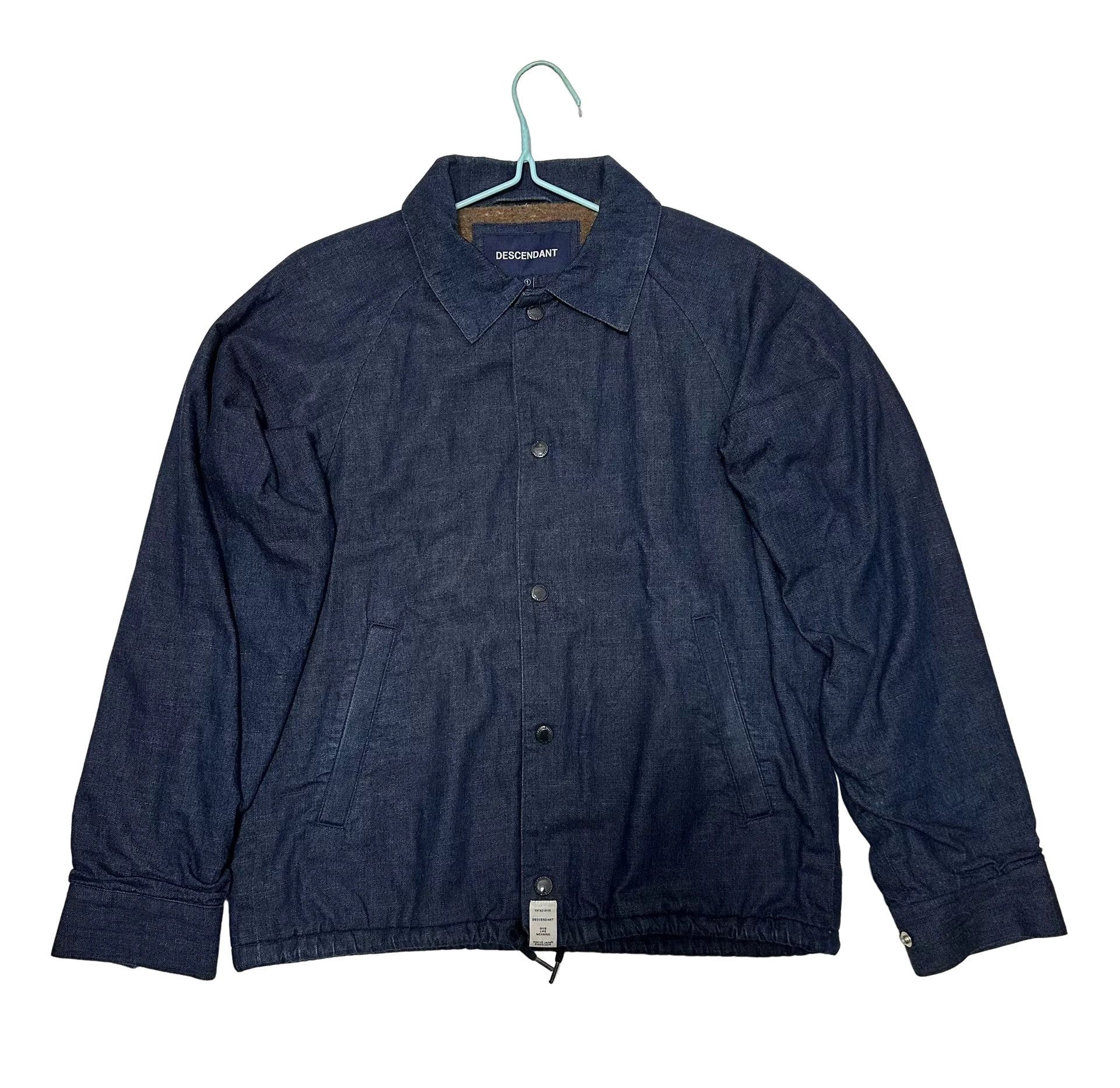 Descendant Descendant Denim Coach Jacket Size S Size US S / EU 44-46 / 1 - 1 Thumbnail