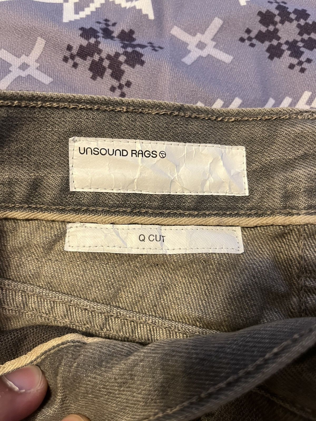 Unsound Rags Unsound Rags Cement Size US 30 / EU 46 - 4 Thumbnail