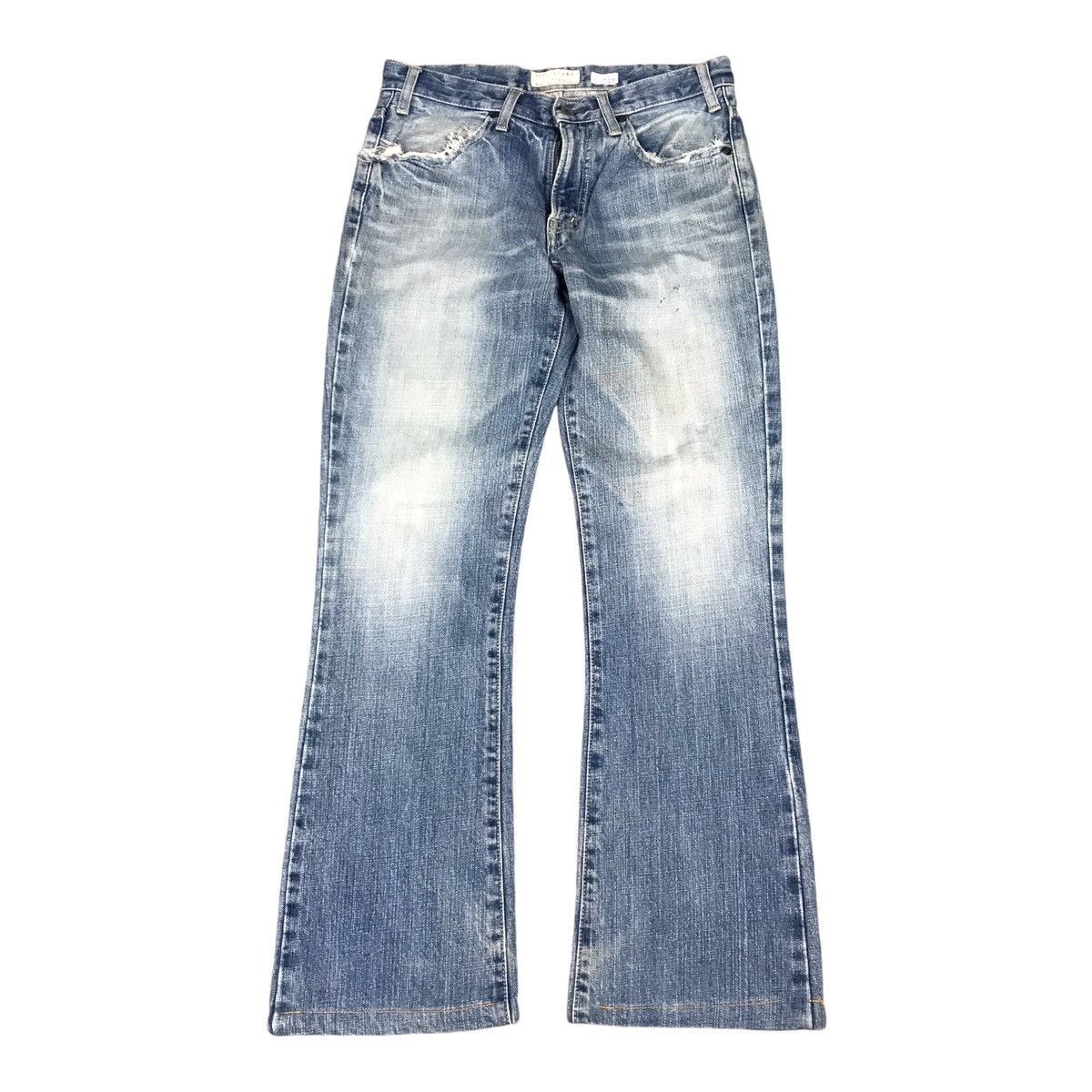 Japanese Brand × Spellbound SPELLBOUND LIGHT DENIM BOOTCUT JEANS PANTS Size US 28 / EU 44 - 1 Thumbnail