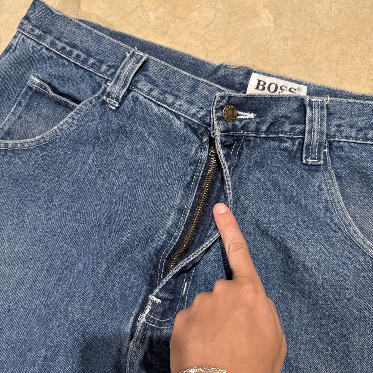 Vintage Vintage 1990s Boss Carpenter Jeans Embroidered Baggy Y2K Size US 38 / EU 54 - 8 Thumbnail