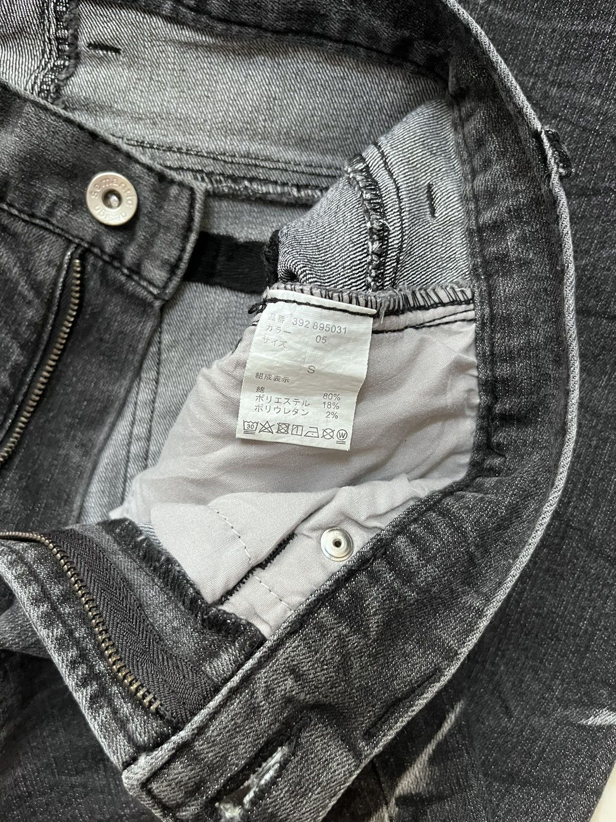 semanticdesign Slim straight strech #C2 Size US 29 - 7 Thumbnail