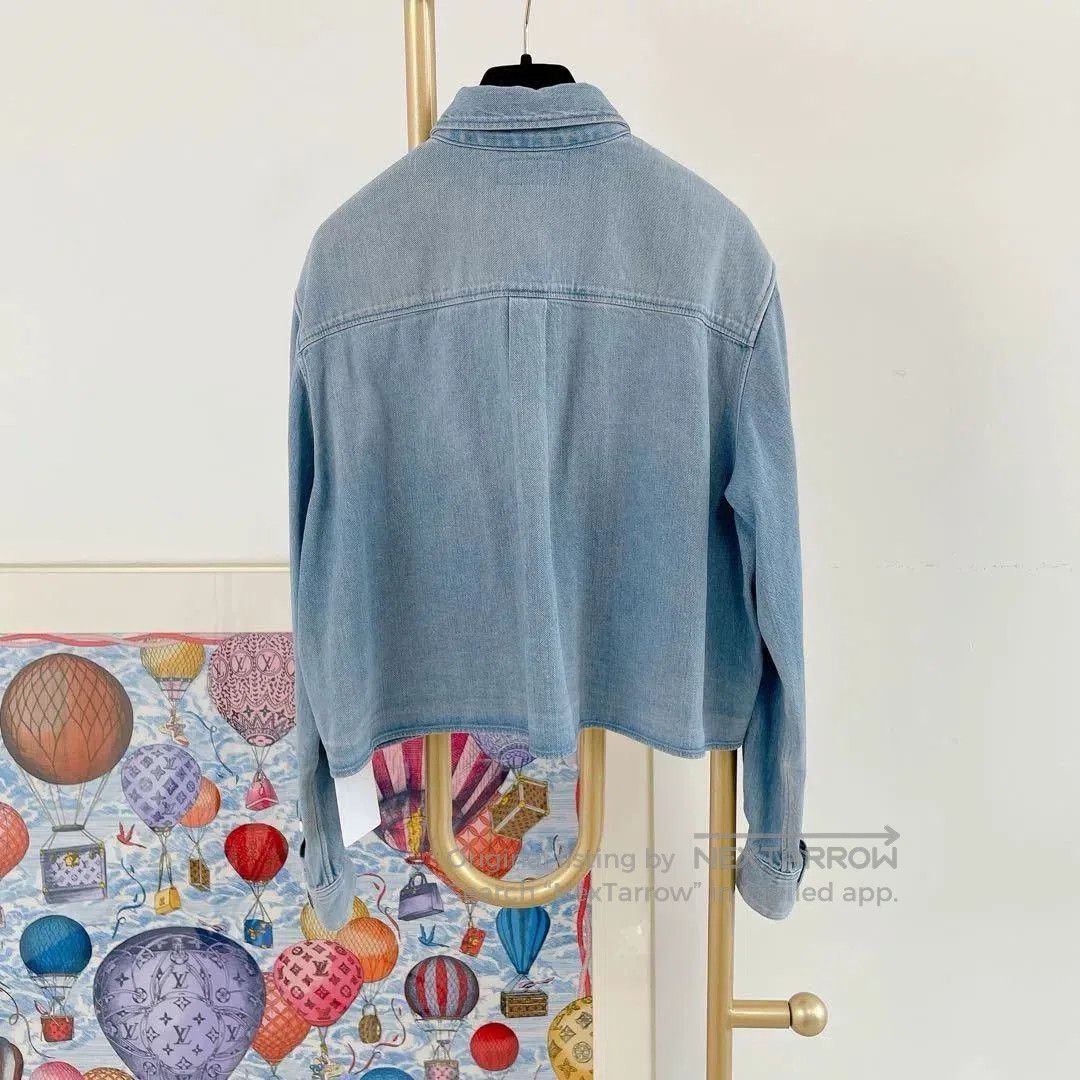 Celine Celine Short Denim Shirt M. Size US M / EU 48-50 / 2 - 2 Thumbnail