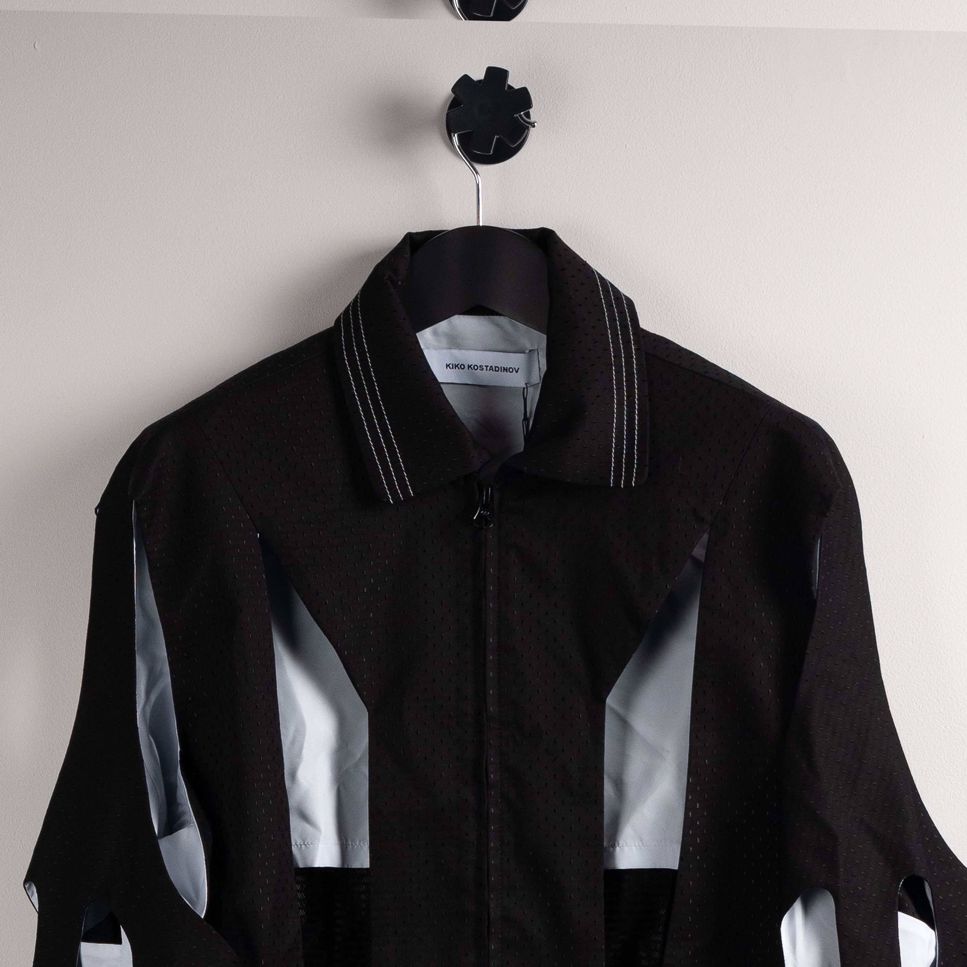 Kiko Kostadinov Kiko Kostadinov SS21 'Hydra' Cut Out Shell Jacket Black Size US M / EU 48-50 / 2 - 5 Thumbnail