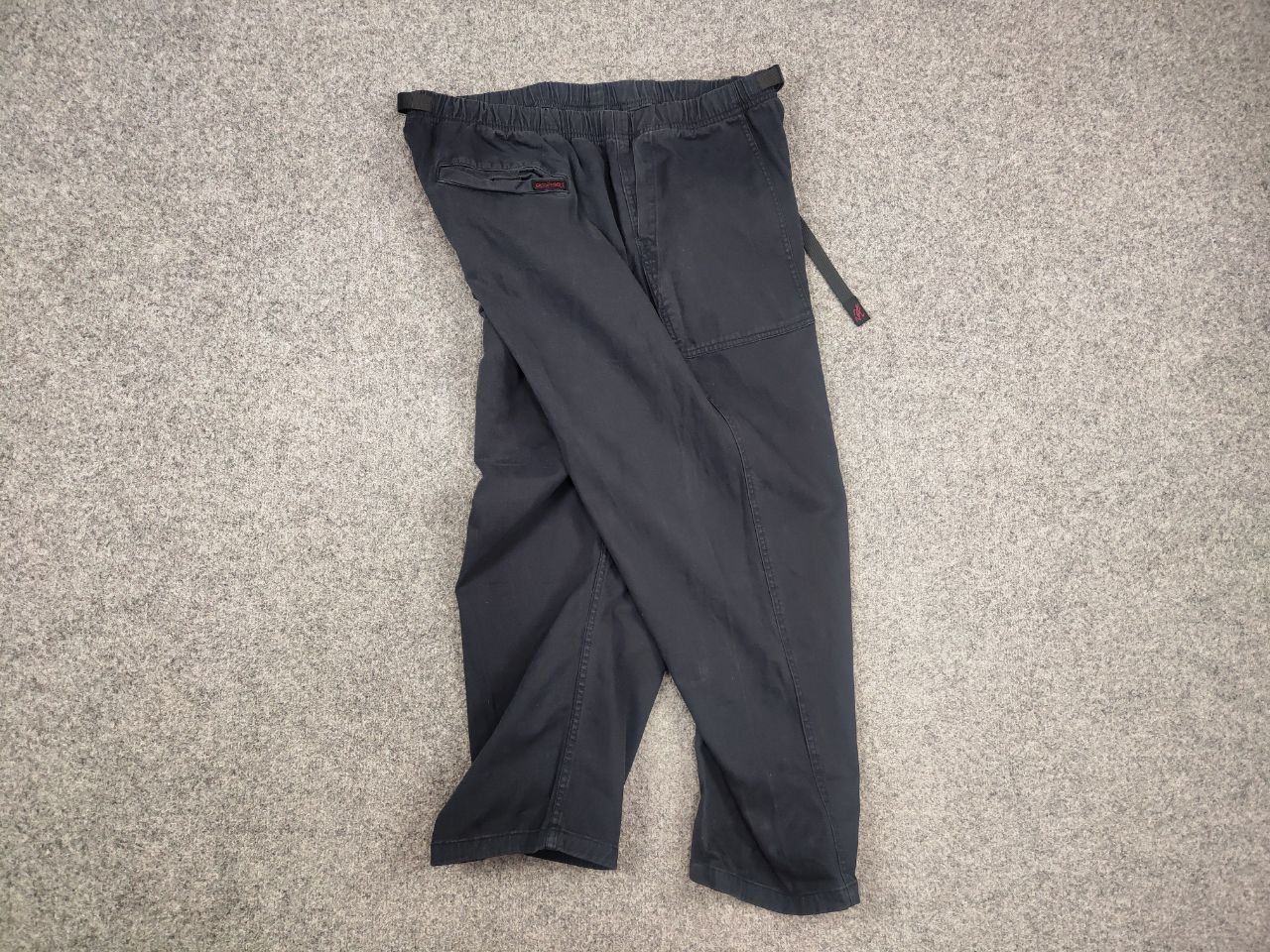 Gramicci Gramicci Japanese Design Dark Blue Canvas Cropped Pants Size US 34 / EU 50 - 10 Thumbnail