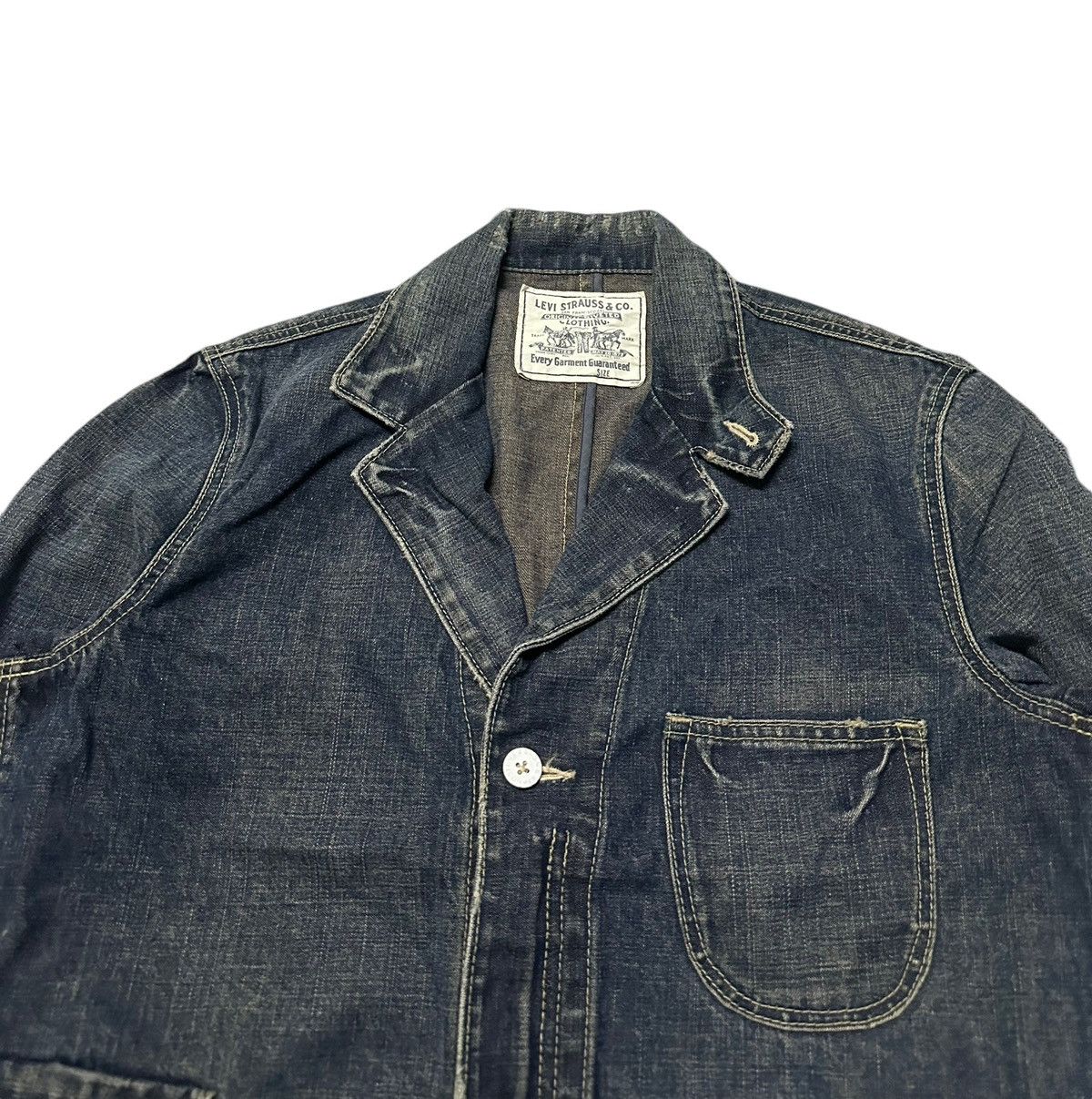 Levi's Levi’s denim tailored jacket size L Size US L / EU 52-54 / 3 - 4 Thumbnail