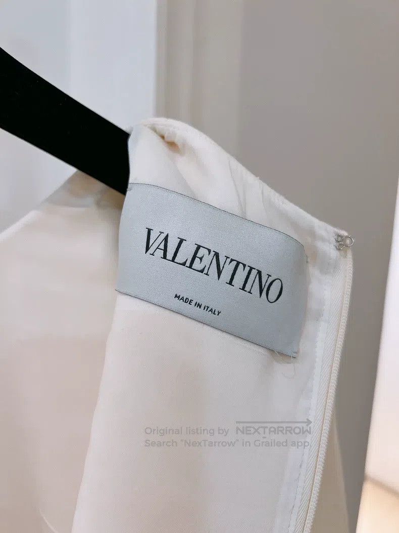 Valentino Valentino Black and white lace dress Size S / US 4 / IT 40 - 8 Thumbnail