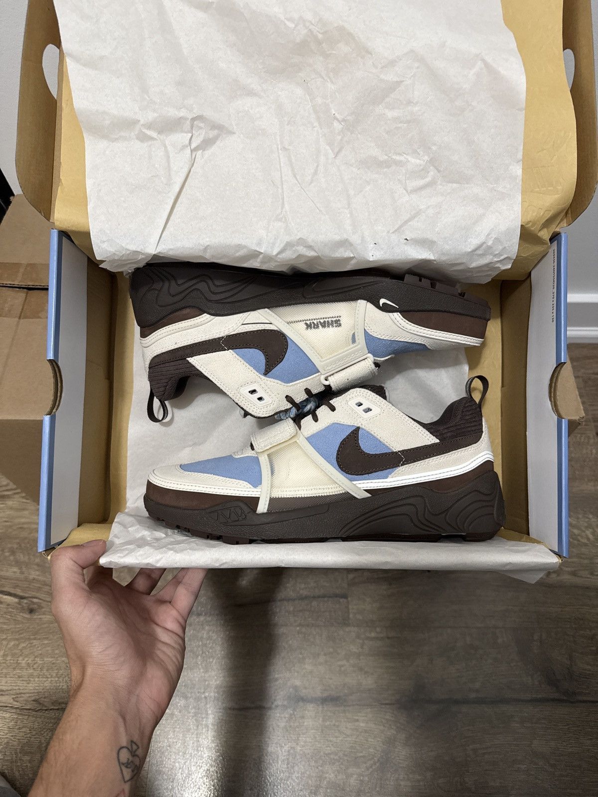 Nike Nike Zoom Field Jaxx Travis Scott Leche Blue Size US 10 / EU 43 - 1 Thumbnail