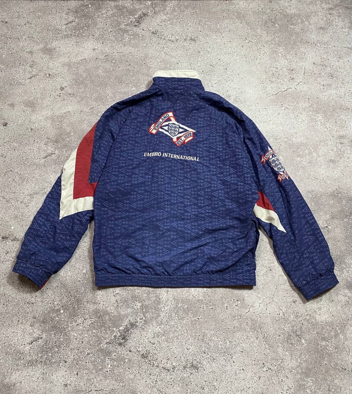 Umbro Umbro England Jacket Vintage 1990/1992 Size US M / EU 48-50 / 2 - 12 Thumbnail