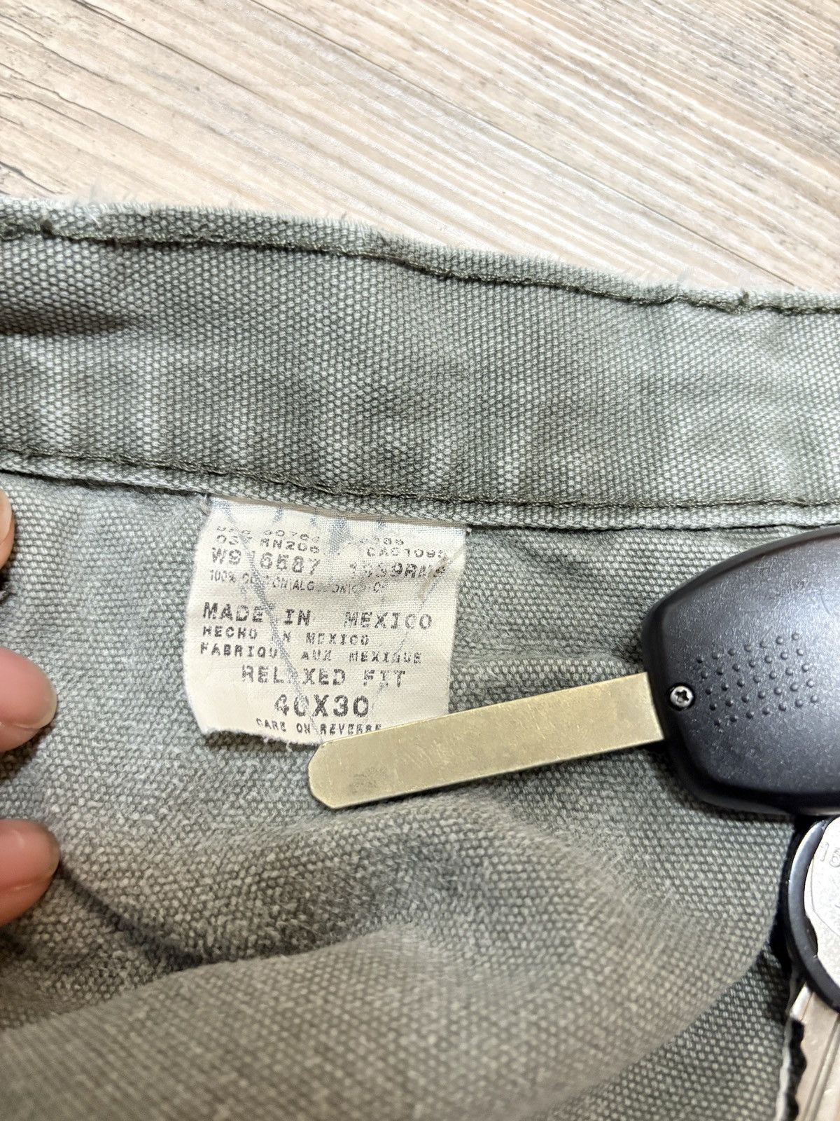 Dickies Vintage Dickies Work Pants Olive Green Size US 38 / EU 54 - 4 Thumbnail