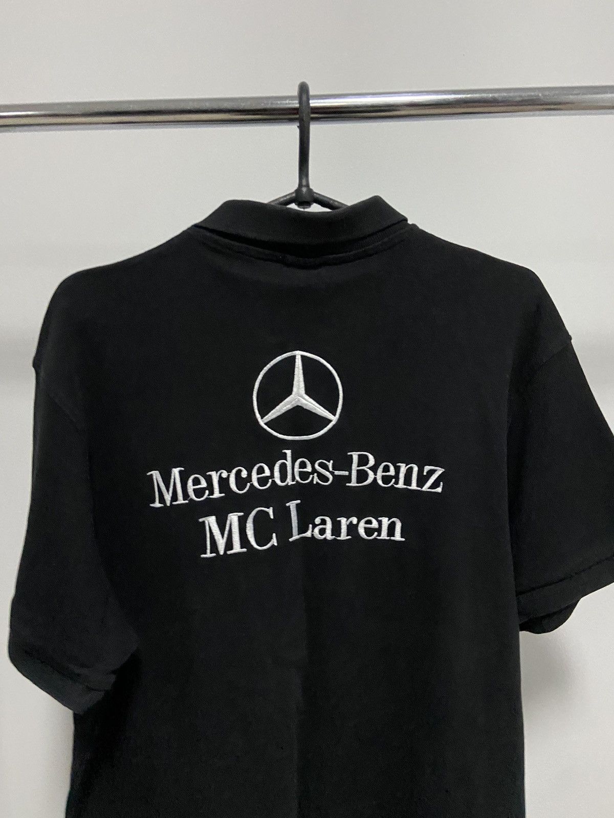 Mercedes-Benz Mercedes benz mclaren big logo t shirt polo racing vintage Size US XL / EU 56 / 4 - 4 Thumbnail