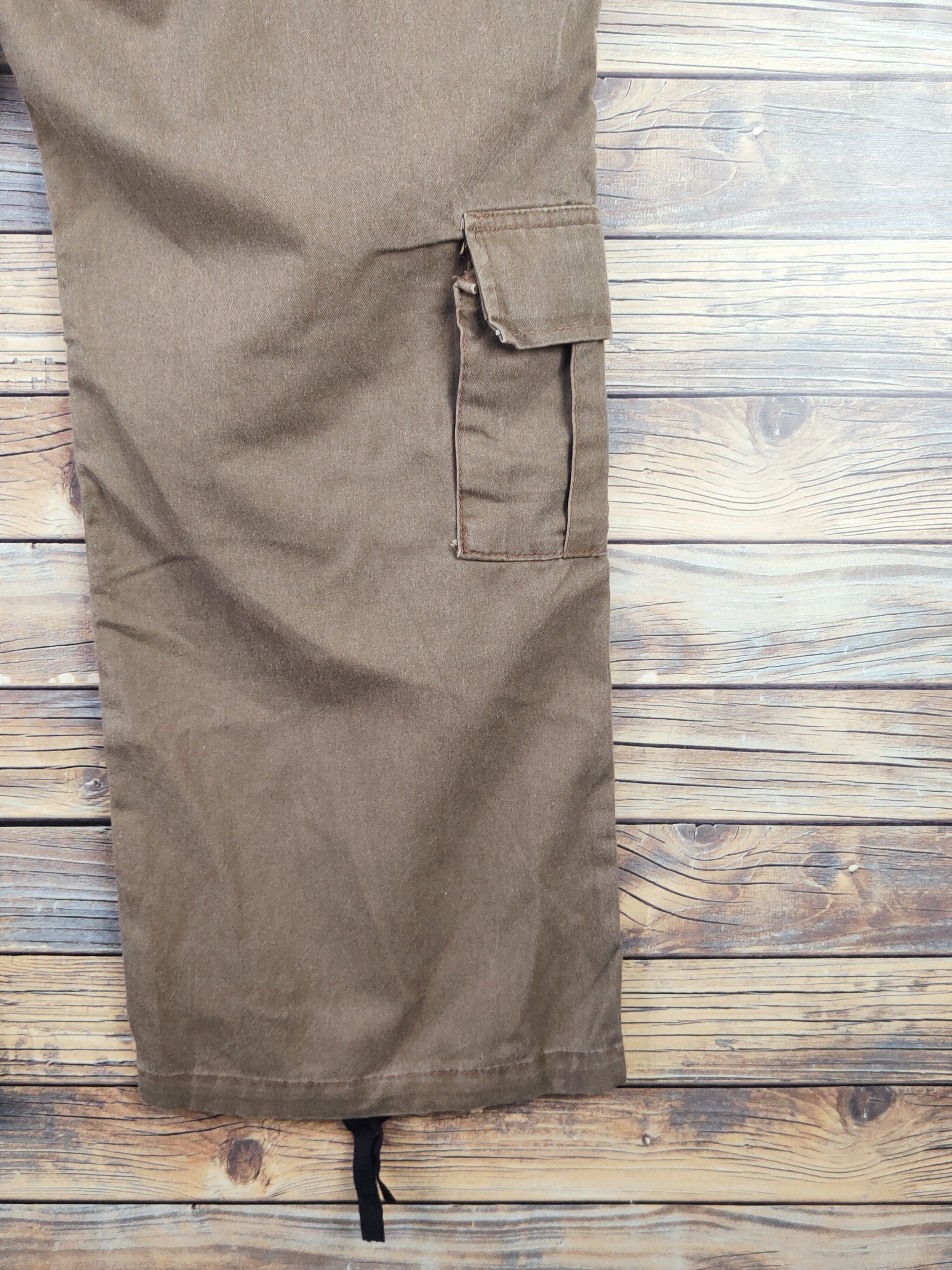 Japanese Brand Japanese Brand Brown Multipocket Tactical Cargo Pants #W1622 Size US 42 / EU 58 - 11 Thumbnail