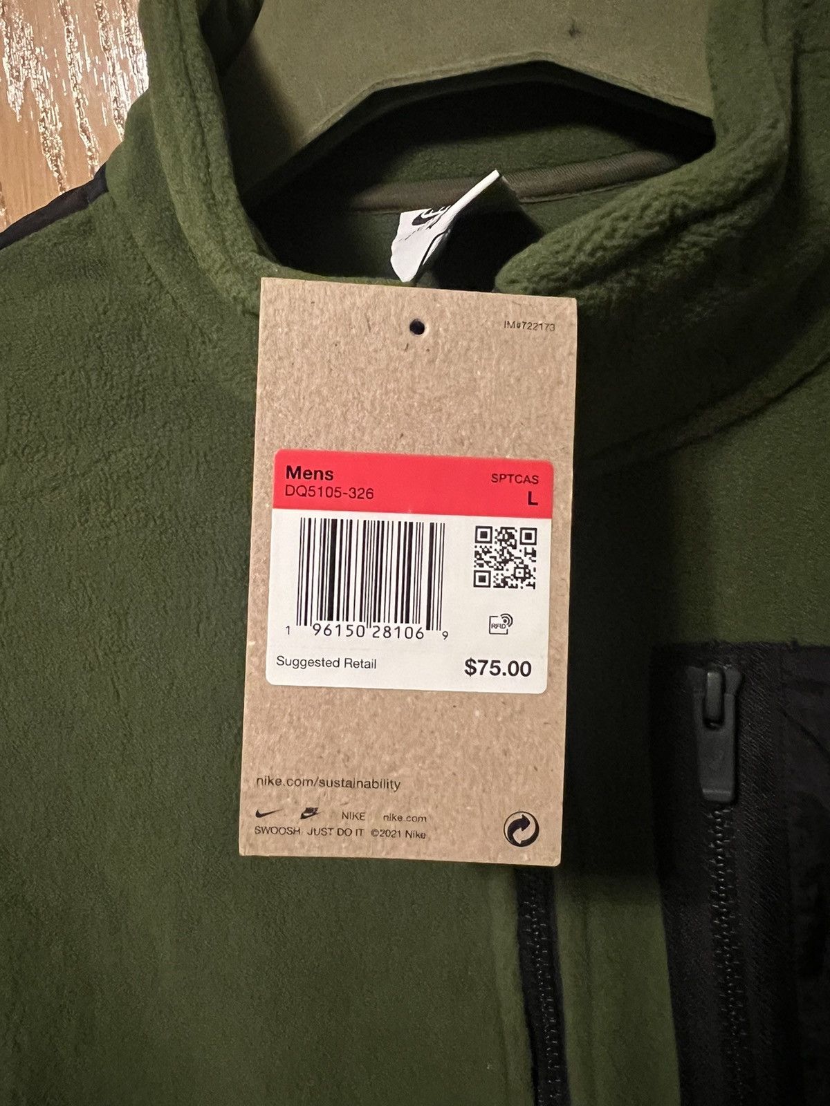 Nike Nike Sportswear Therma-FIT Men Sports Fleece Vest Sz L Size US L / EU 52-54 / 3 - 3 Thumbnail