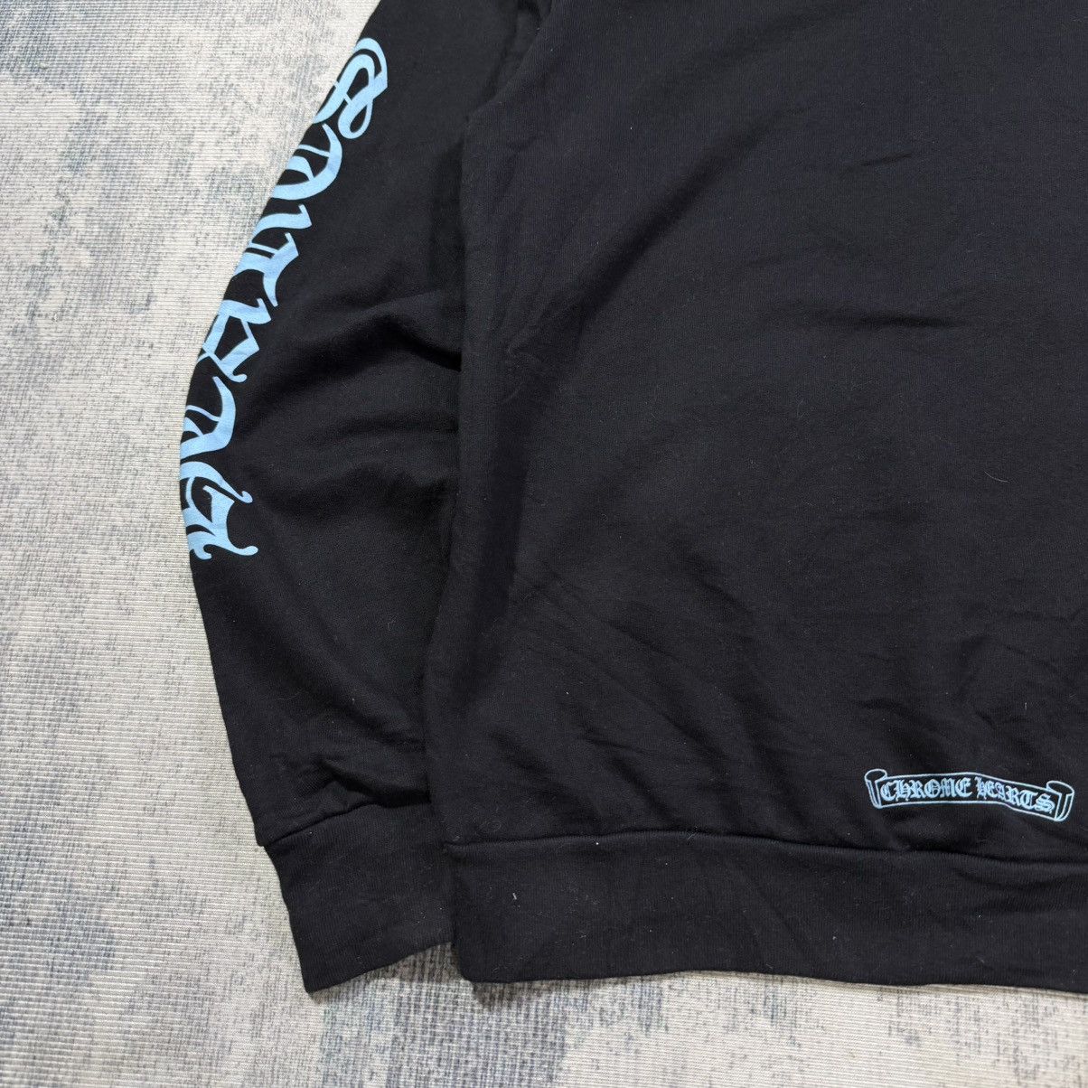 Chrome Hearts Chrome Hearts - Blue Spellout Sleeves Pullover Size US S / EU 44-46 / 1 - 9 Thumbnail