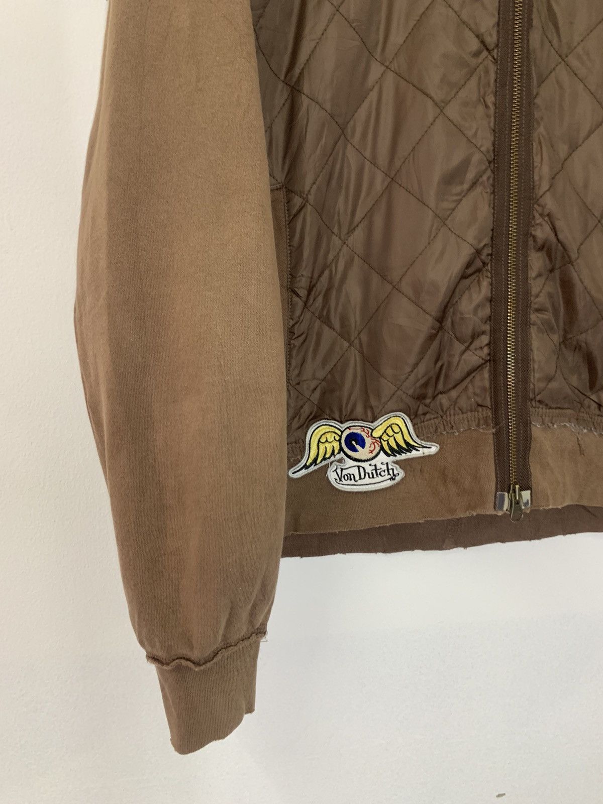 Hysteric Glamour Vintage VON DUTCH Flying Eyeball Sweater Jacket Size US M / EU 48-50 / 2 - 3 Thumbnail