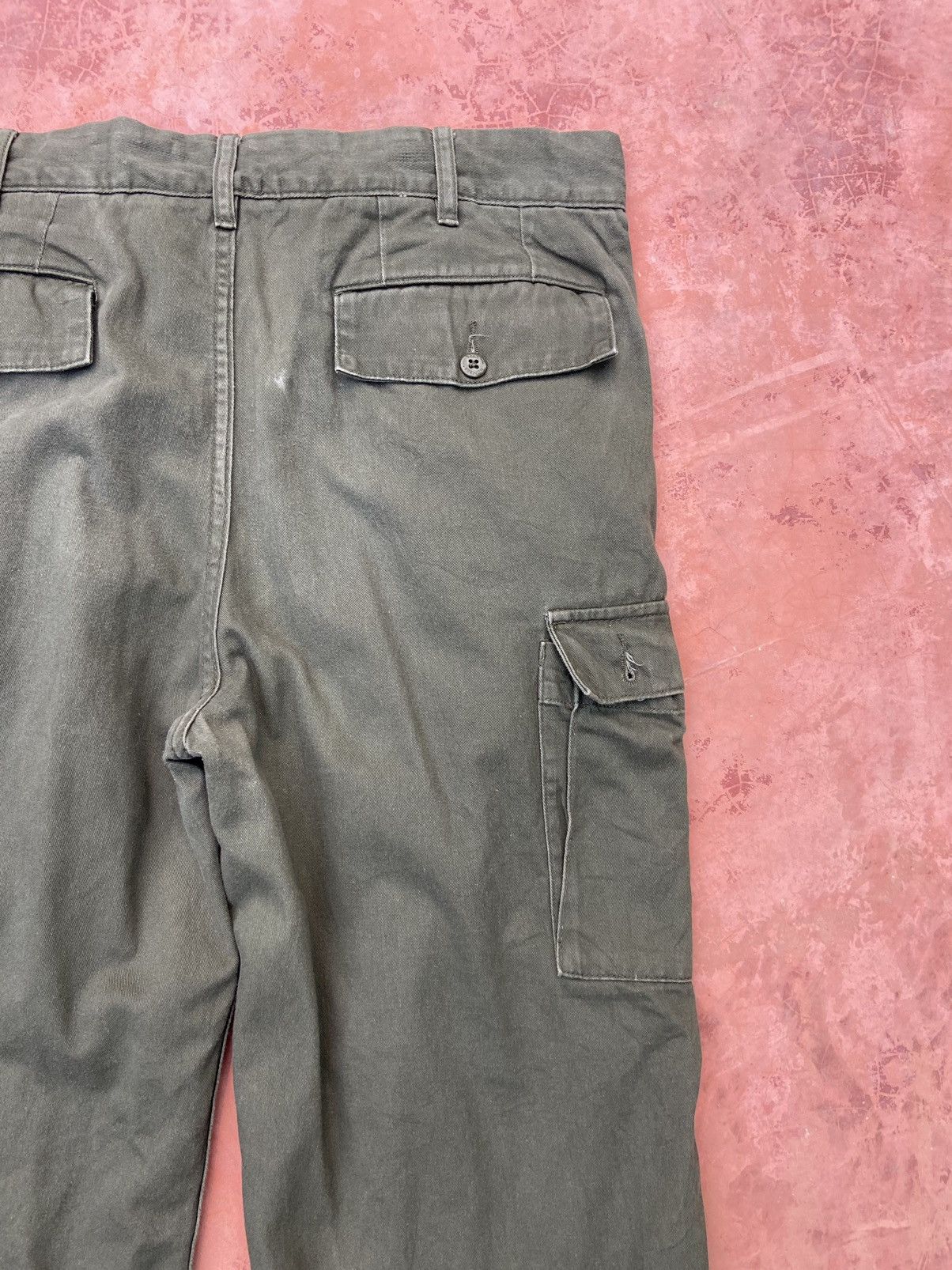 Japanese Brand Back Number military cargo pants parachute Size US 34 / EU 50 - 7 Thumbnail