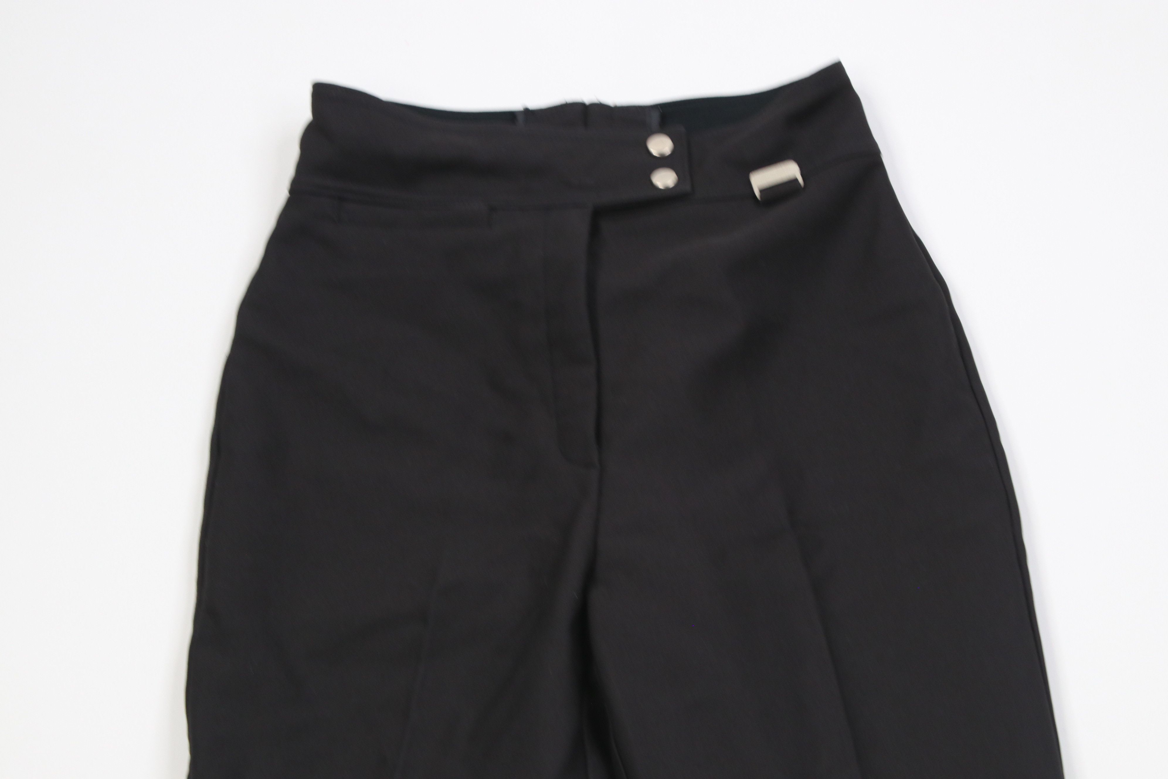 Vintage Vintage 70s Wide Leg Skiing Ski Snowboard Pants Black USA Size 34" / US 12 / IT 48 - 2 Thumbnail