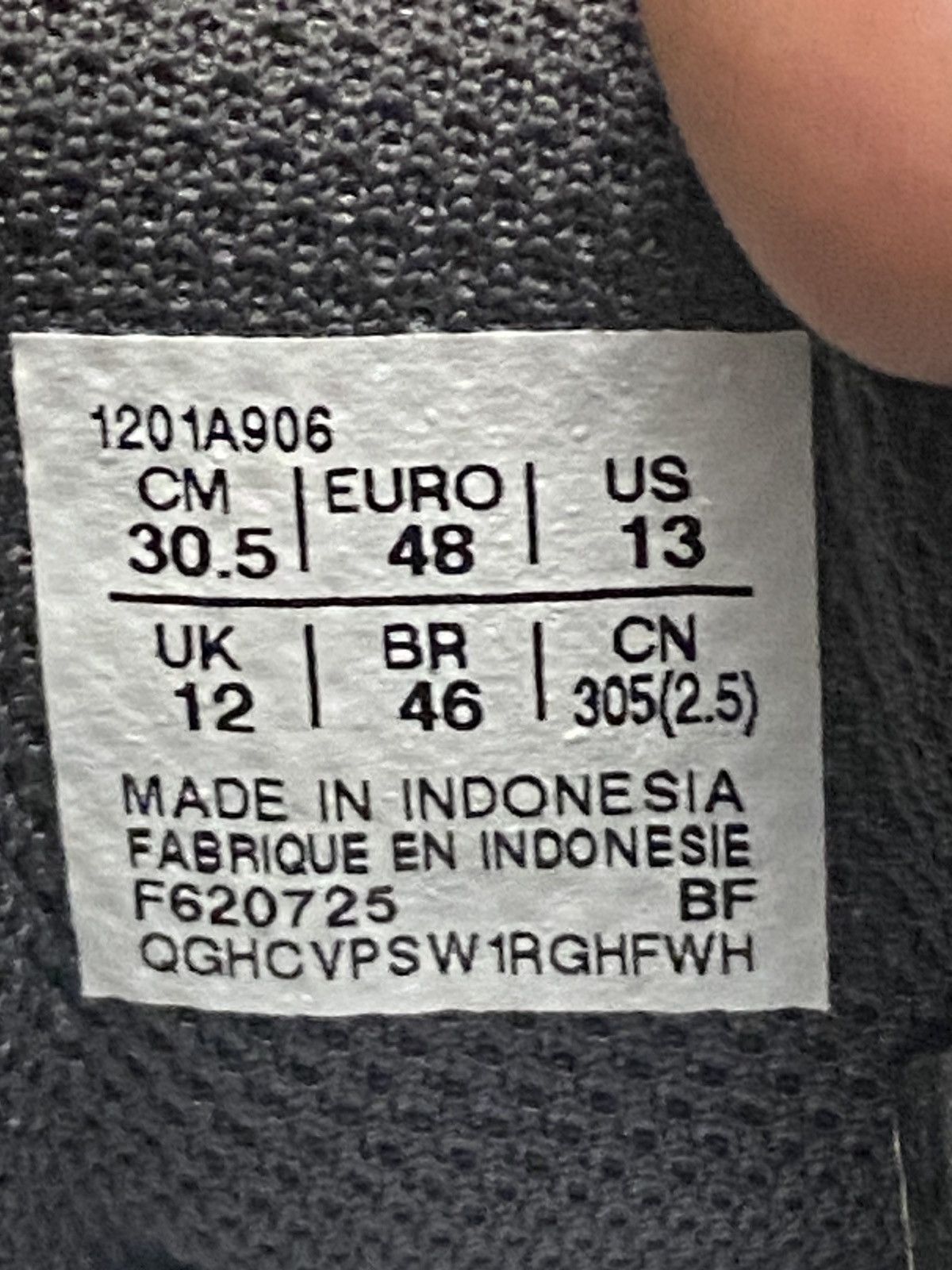 Asics Size 13 - Asics Gel-1130 Black Pure Silver Men’s Size US 13 / EU 46 - 7 Thumbnail
