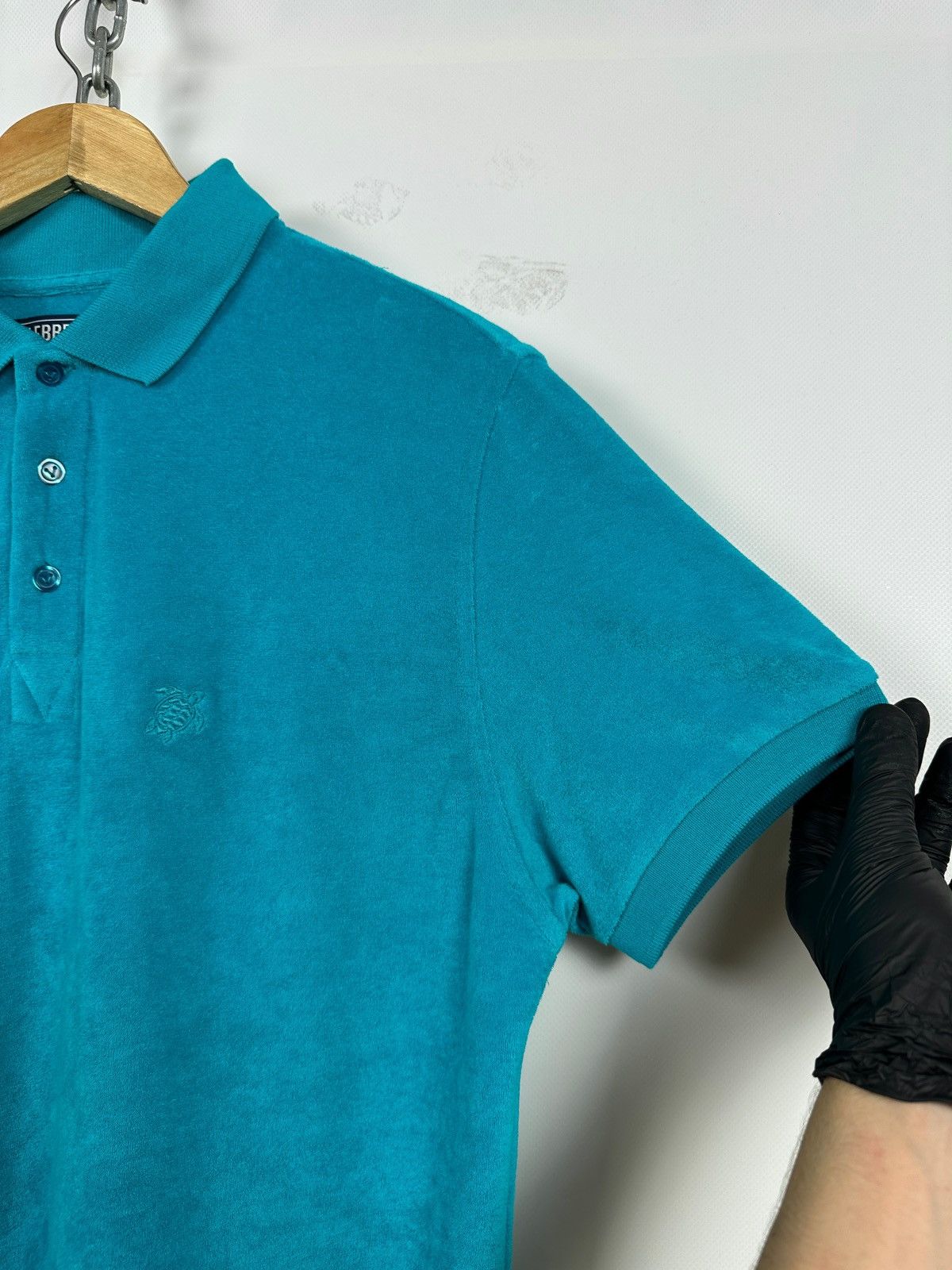 Vilebrequin Vilebrequin Terry Beach Towel Blue Polo T-Shirt Size US M / EU 48-50 / 2 - 9 Thumbnail