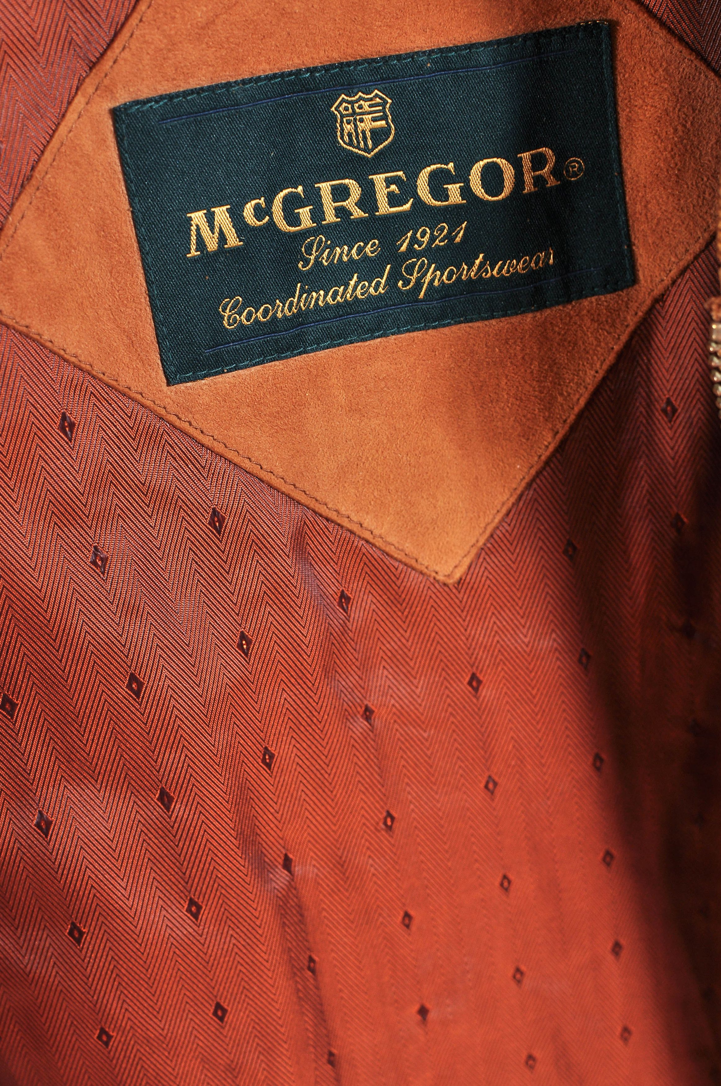 McGregor Vintage 70s suede leather bomber jacket Size US XXL / EU 58 / 5 - 5 Thumbnail