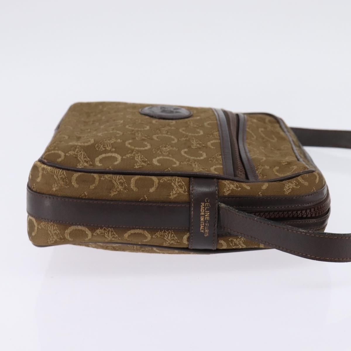 Celine CELINE C Sulky Shoulder Bag Canvas Brown Gold Size ONE SIZE - 5 Thumbnail