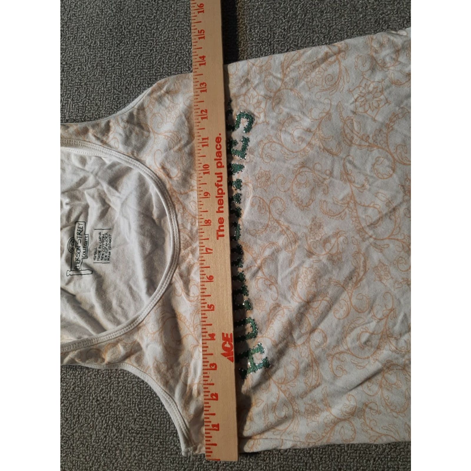 Vintage Miami Hurricanes Women’s Tank Top Small S Beaded Orange White Stain discounted Activewear Football Women's Tank Size S / US 4 / IT 40 - 6 Thumbnail