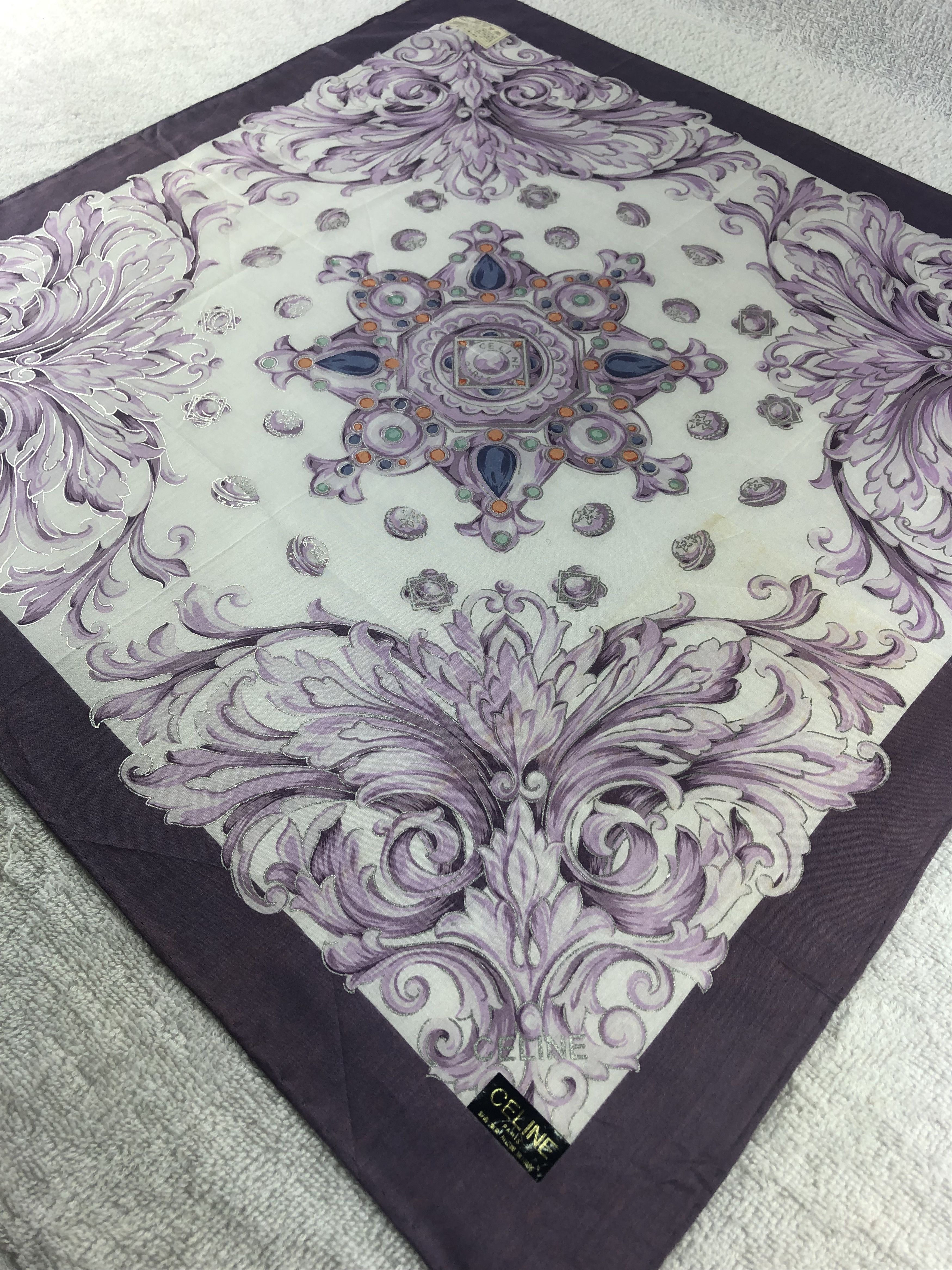 Celine Celine Handkerchief / Bandana / Neckerchief Size ONE SIZE - 4 Thumbnail
