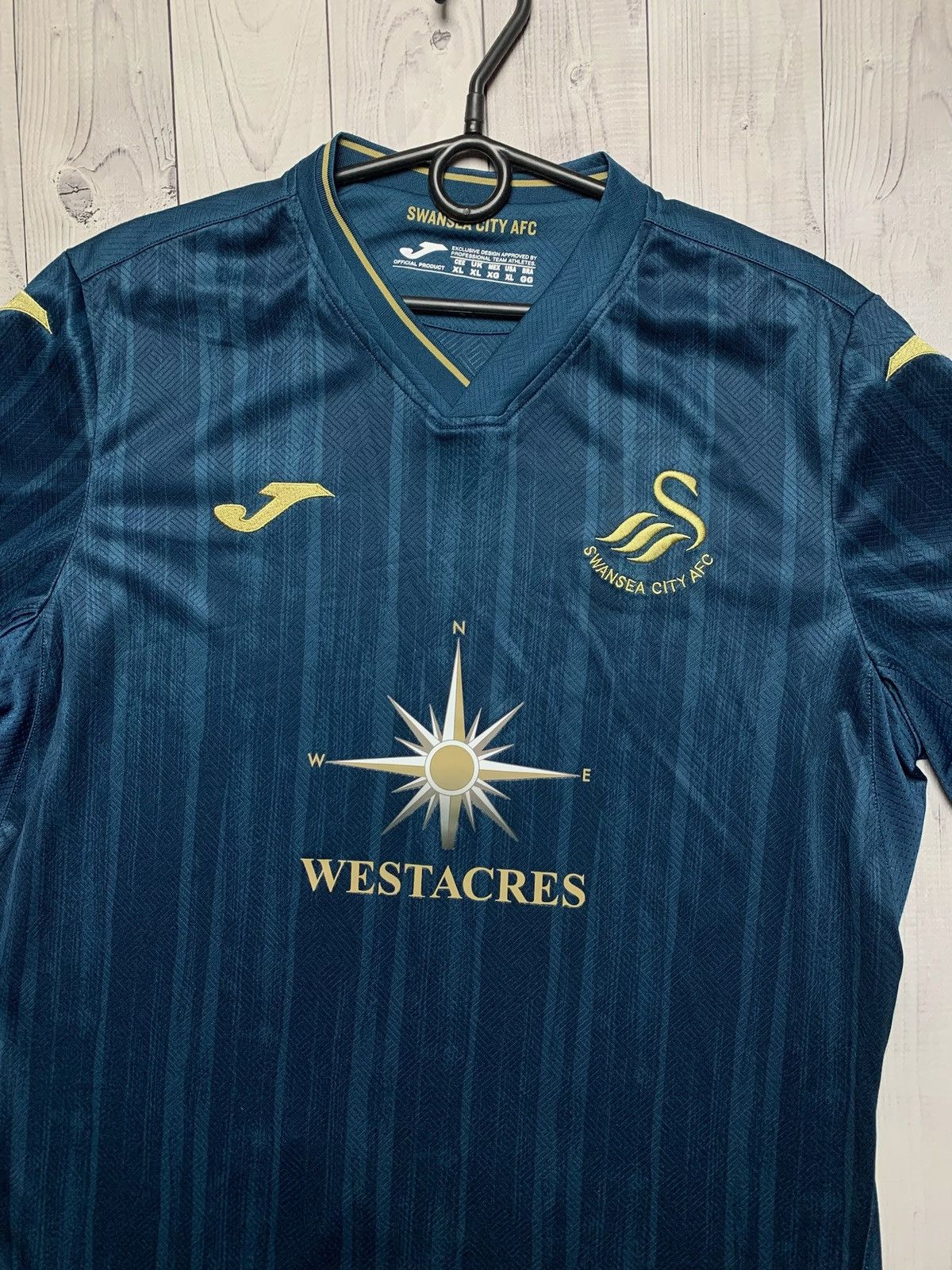 Vintage Vintage Swansea soccer jersey away green rare size XL Size US XL / EU 56 / 4 - 2 Thumbnail