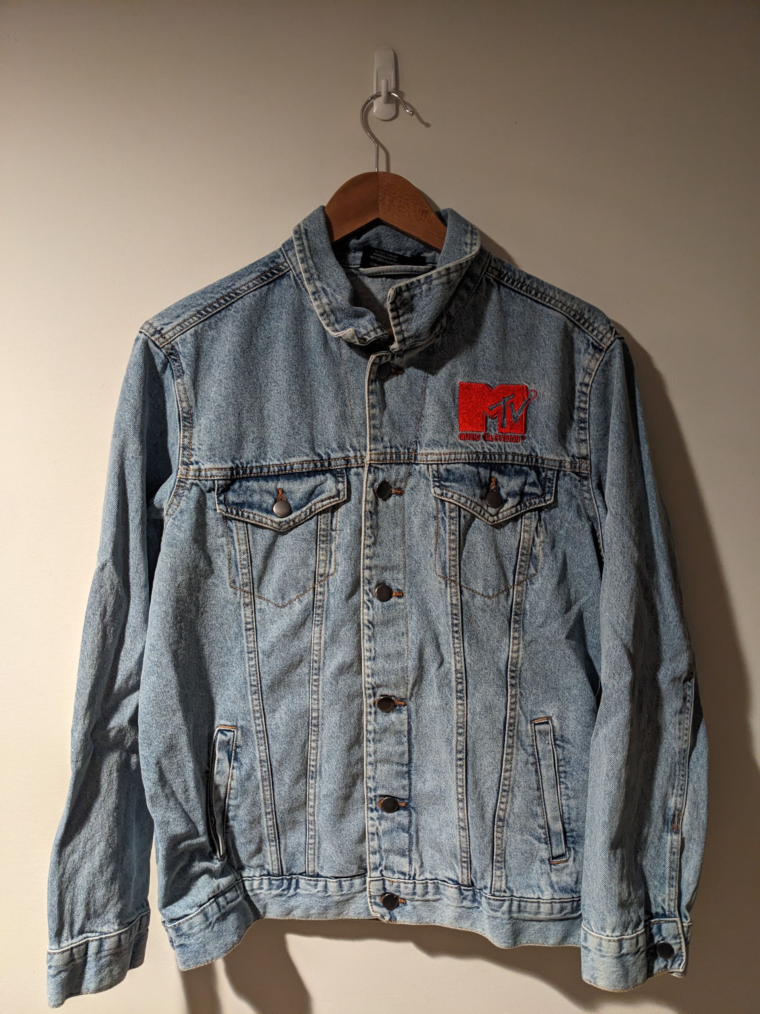 Designer × Mtv MTV Music Television Mixing 2022 Medium Denim Jacket Size US M / EU 48-50 / 2 - 3 Thumbnail