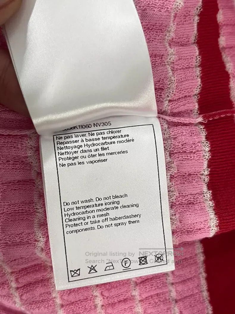 Chanel Chanel 24P pink striped vest Size XS / US 0-2 / IT 36-38 - 6 Thumbnail