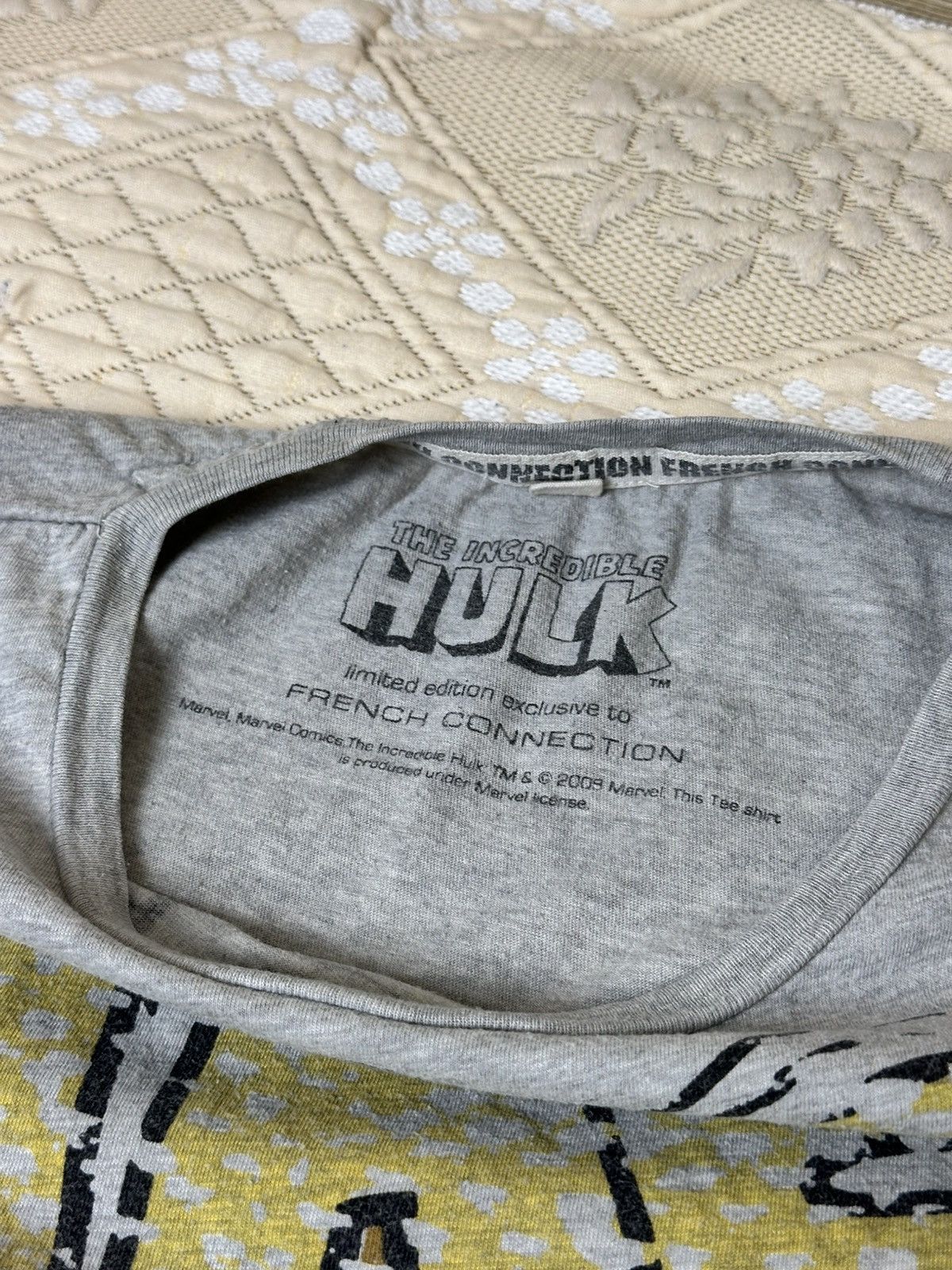 French Connection 🔥 Incredible Hulk French Connection Limited T Shirt Marvel Size US XL / EU 56 / 4 - 4 Thumbnail