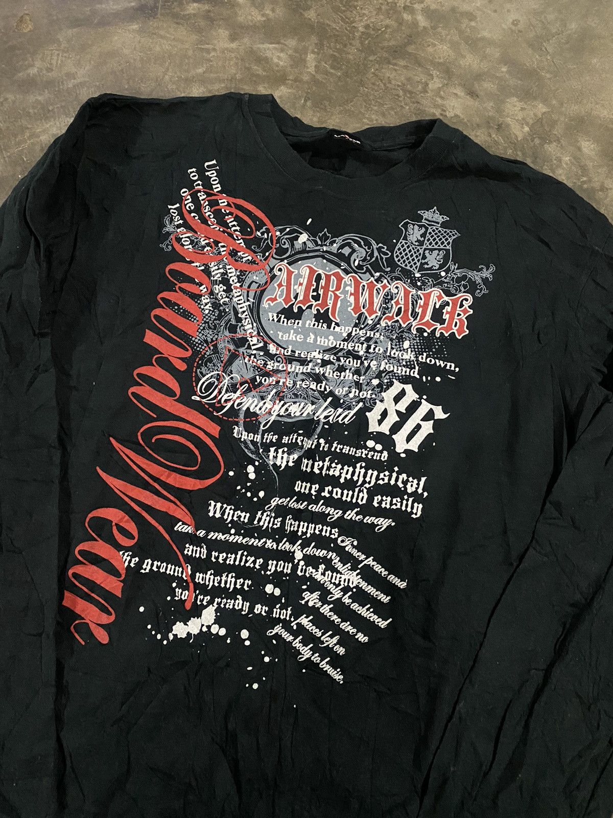 Hysteric Glamour × If Six Was Nine × Japanese Brand Y2k Air Walk ifsixwasnine punk style long sleeve Size US L / EU 52-54 / 3 - 3 Thumbnail