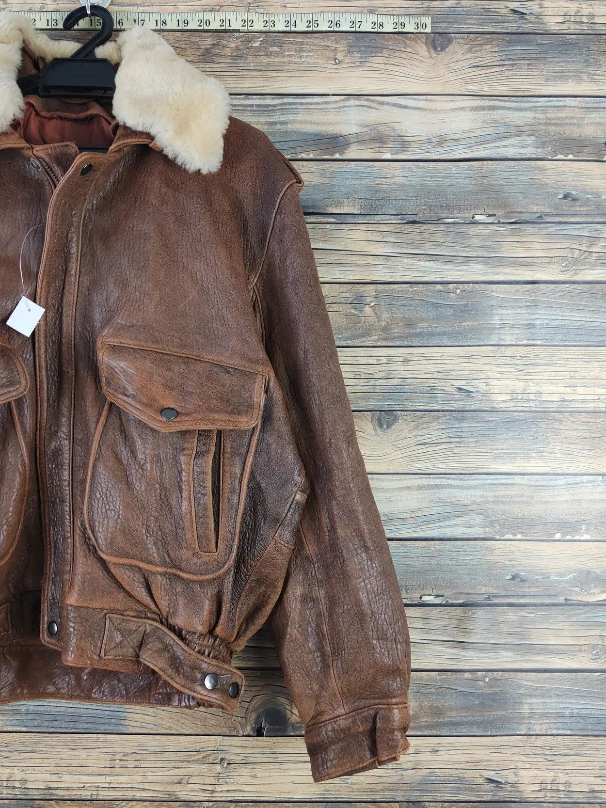 Vintage DL Bravery Chieftain Brown vintage Leather Jackets #W2260 Size US L / EU 52-54 / 3 - 6 Thumbnail
