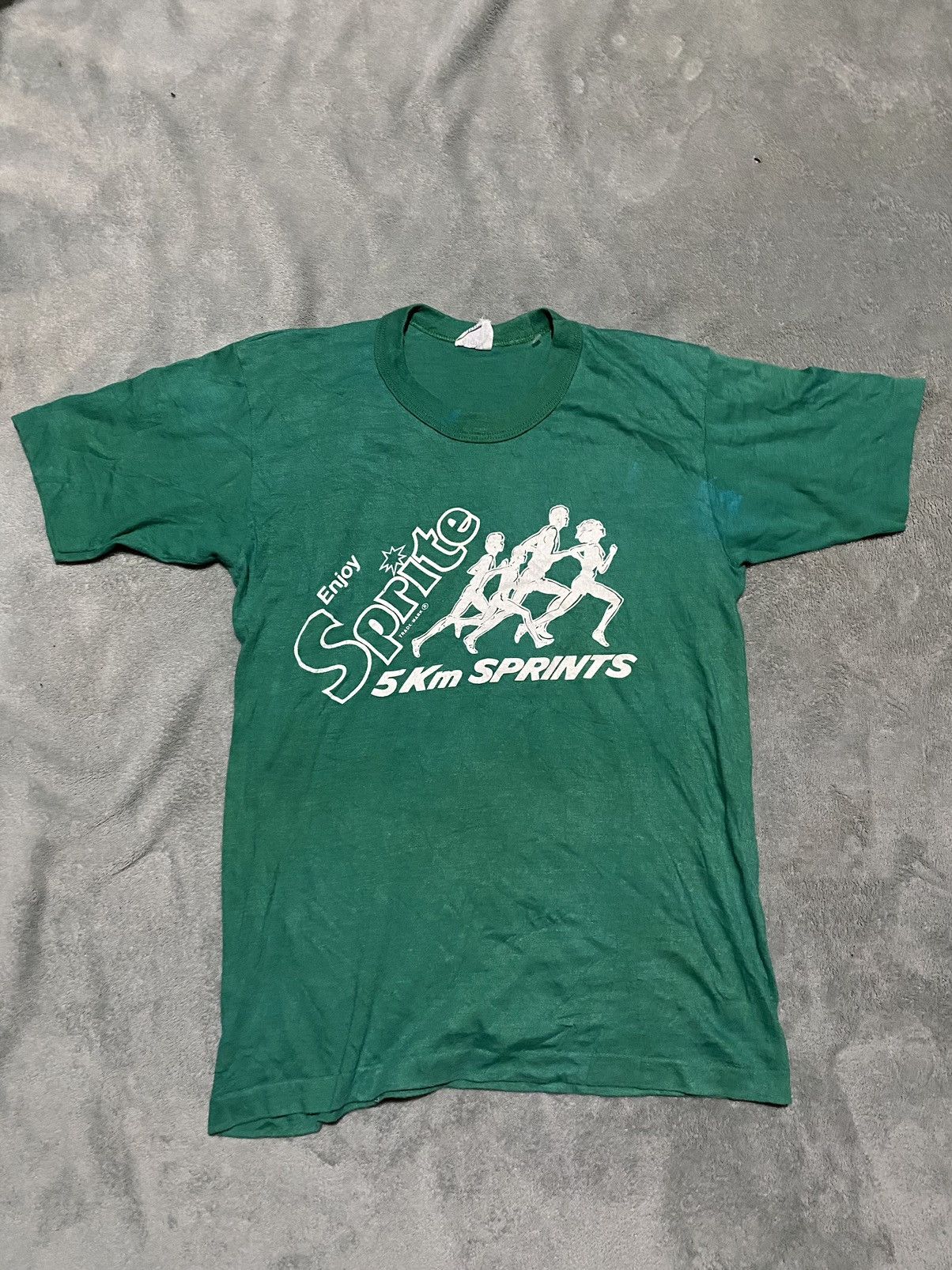 Signal Sport Vintage 70s Sprite “5Km Sprints” Runner Tee Signal Tag Size US M / EU 48-50 / 2 - 1 Thumbnail