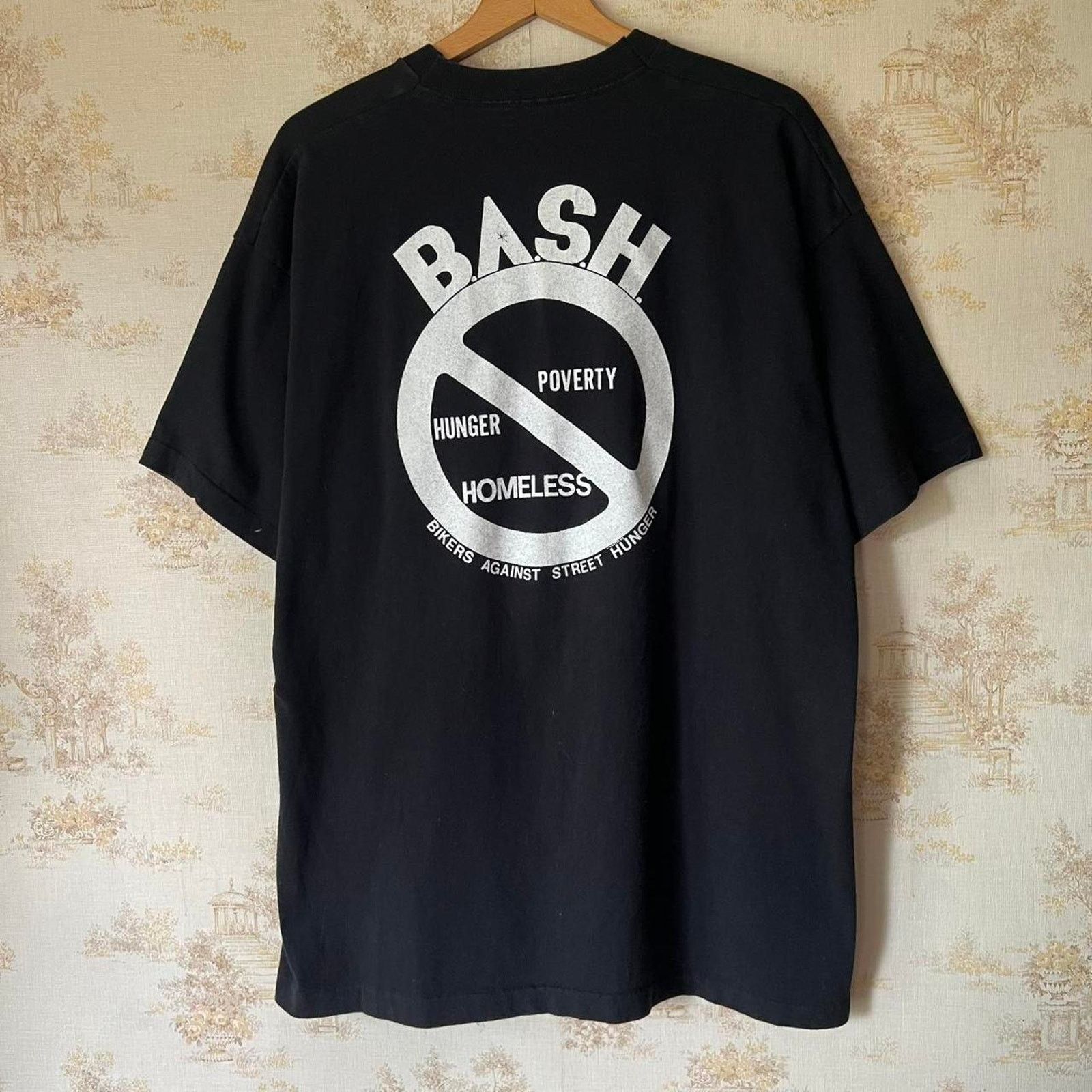 Vintage Vtg 90s Single Stitch Biker Tee | Motorcycle Graphic | XLT Size US XL / EU 56 / 4 - 8 Thumbnail