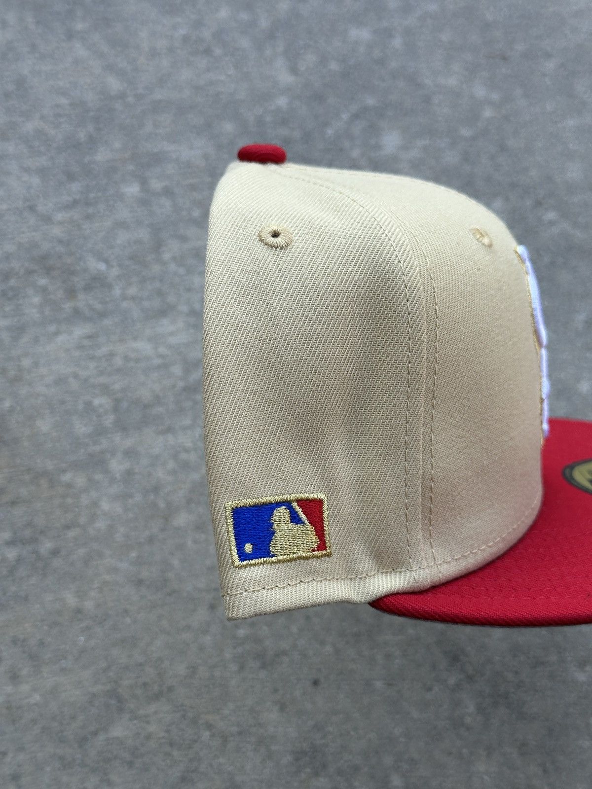 MLB × New Era St. Louis Cardinals Side Batty Vegas Gold Two Tone 7 1/4 STL Size ONE SIZE - 2 Thumbnail
