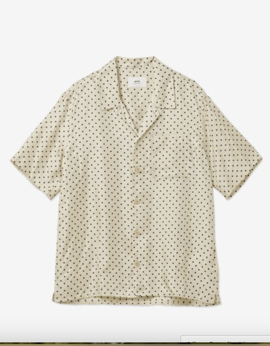 AMI Camp Collar Shirt Size US S / EU 44-46 / 1 - 1 Thumbnail