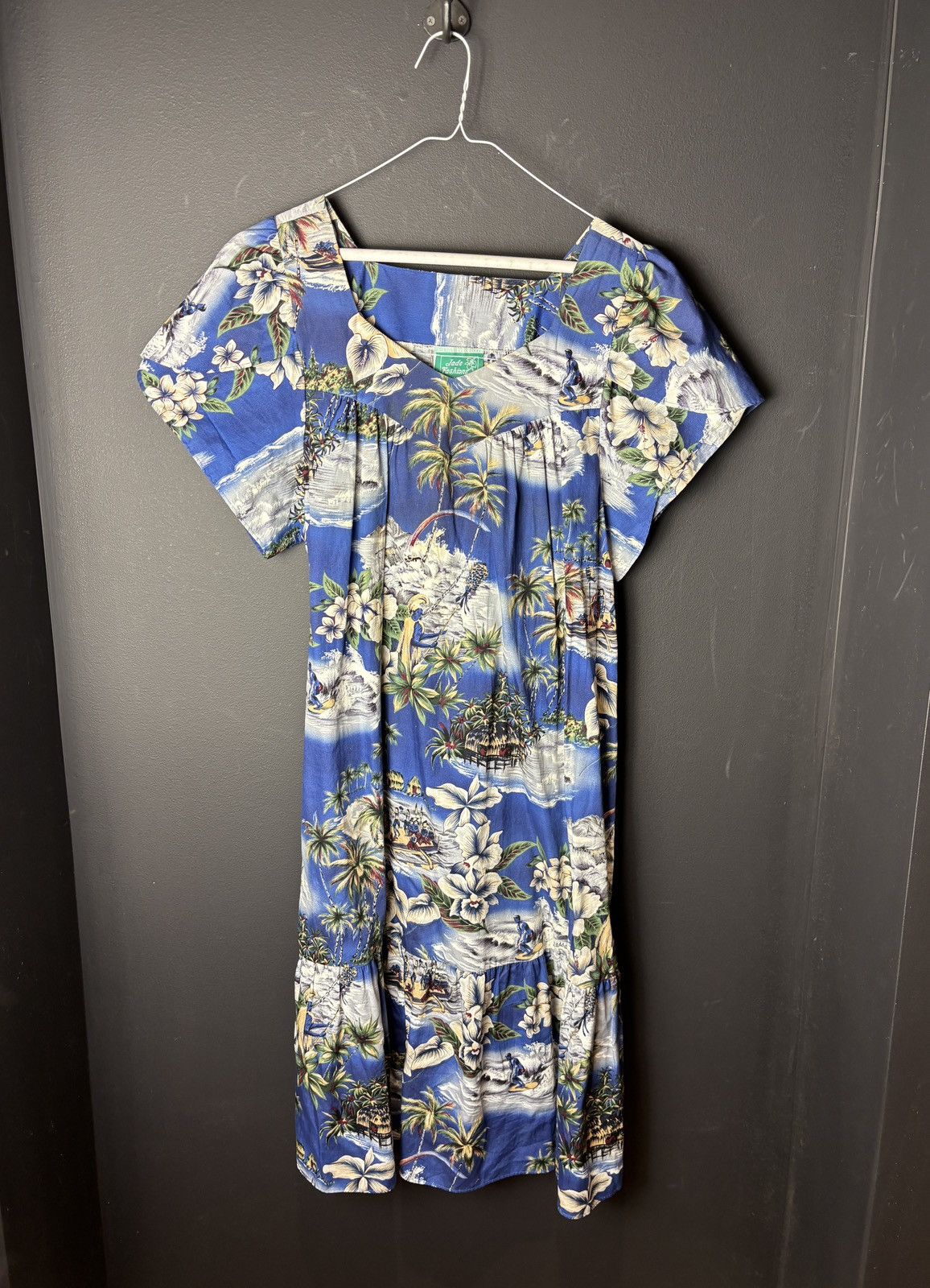 Vintage Vintage Hawaiian Dress Beach Dress Floral 80s Made in Hawaii Size M / US 6-8 / IT 42-44 - 2 Thumbnail
